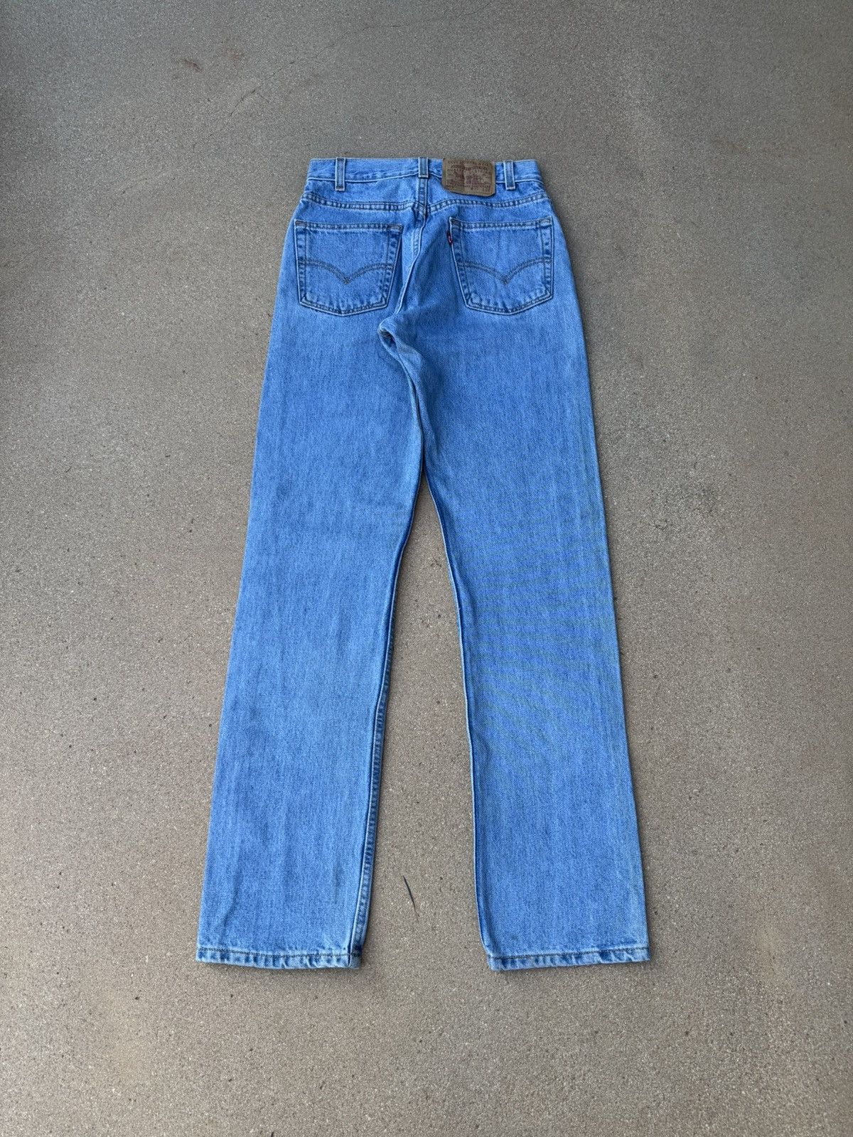 Levi's × Vintage Vintage 90’s Levi’s 505 Red Tab Straight Leg Jeans 28x33 Size US 28 / EU 44 - 2 Thumbnail