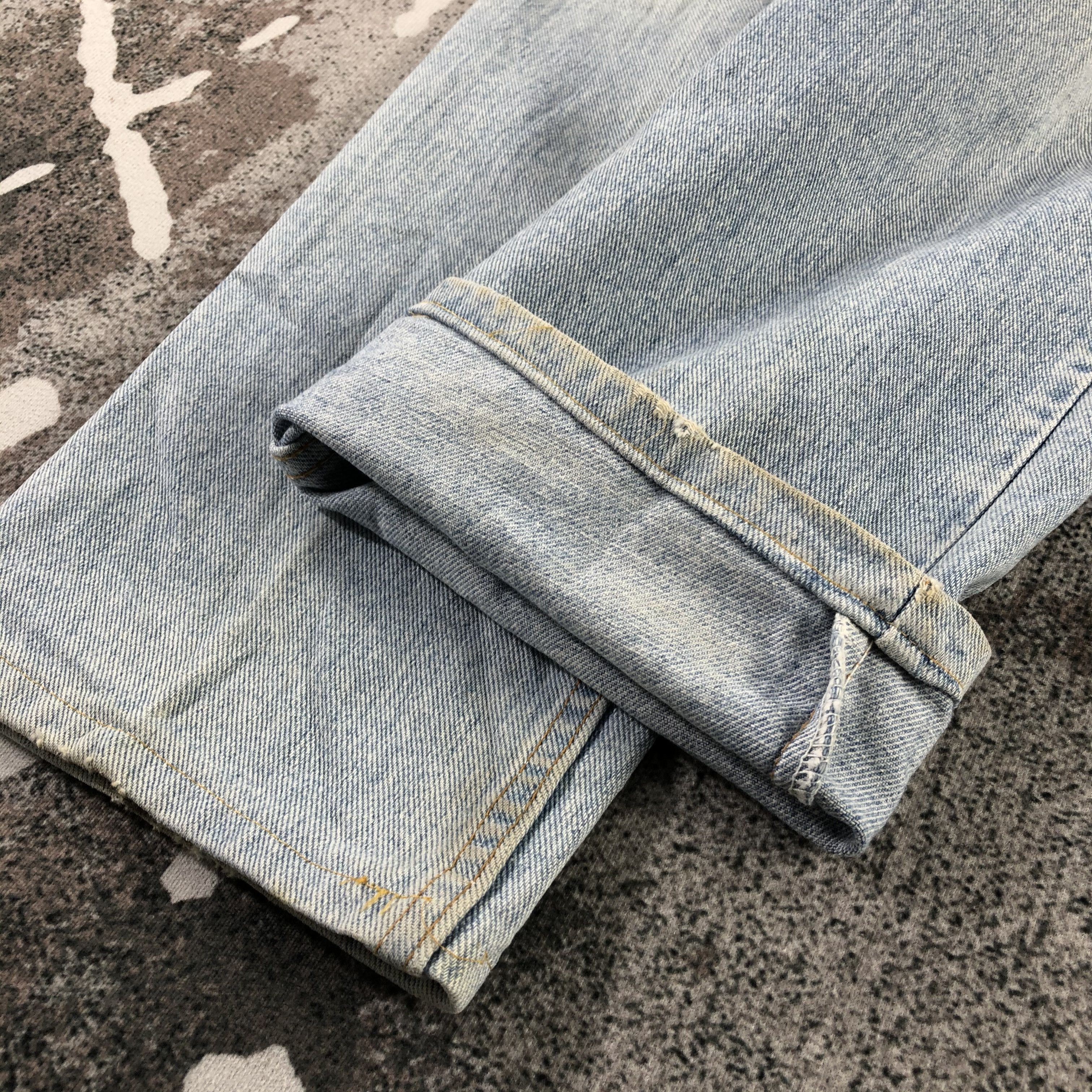 Levi's Vintage 90s Levis 540 Jeans Dirty Wash Denim KJ1368 Size US 33 - 7 Thumbnail