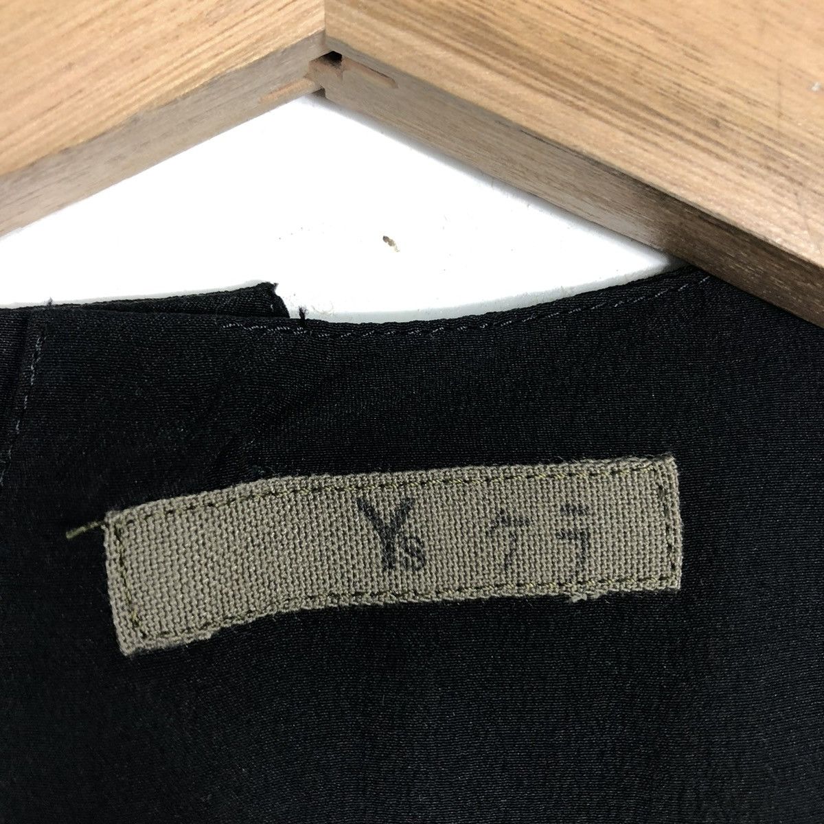 Yohji Yamamoto 🔥Rich Black - Y’s Yohji Yamamoto Blouse Oversized Size M / US 6-8 / IT 42-44 - 11 Thumbnail