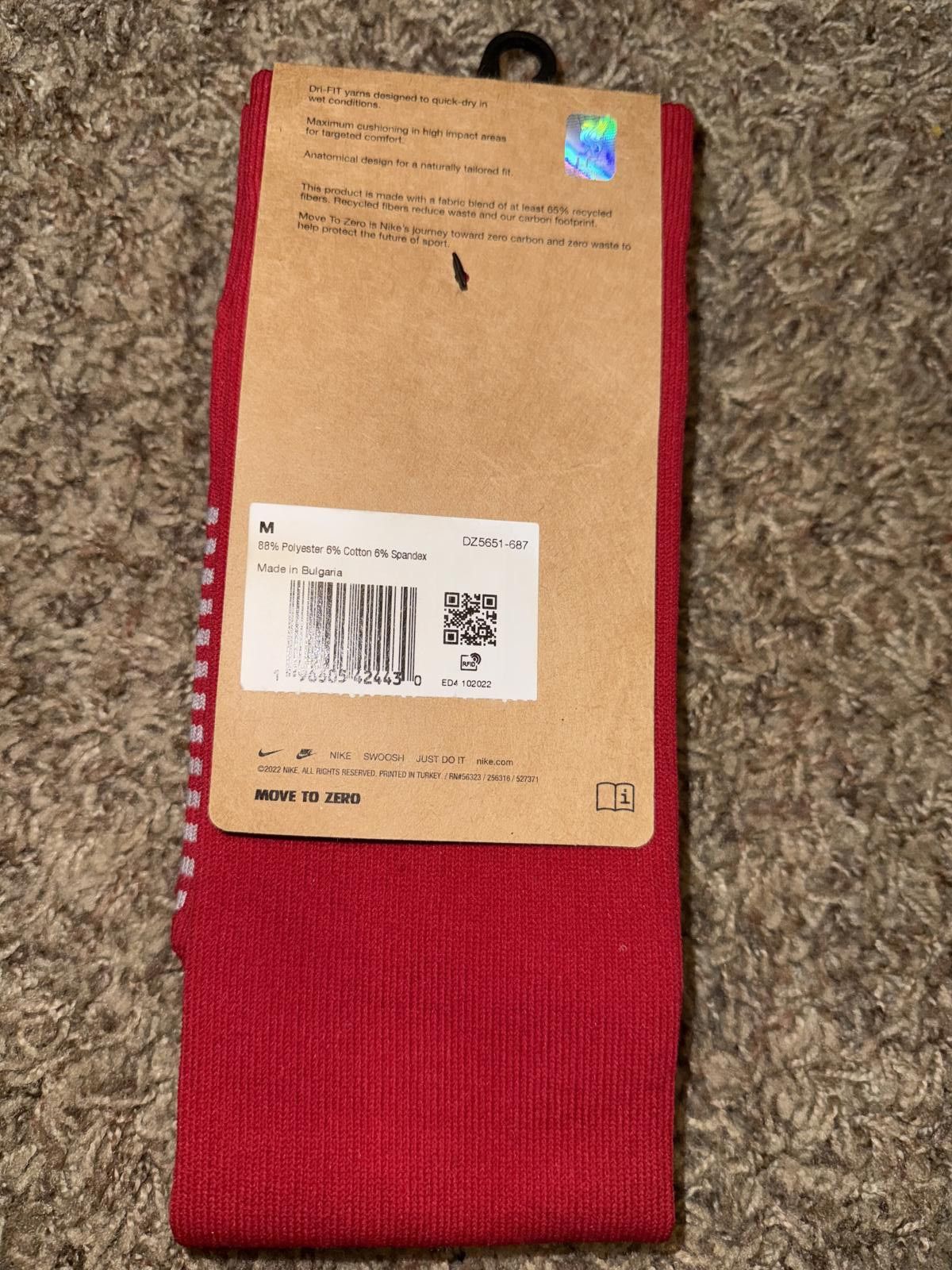 Nike Nike 2023-24 Liverpool Home Strike Knee-High Socks [COPY] Size ONE SIZE - 6 Thumbnail