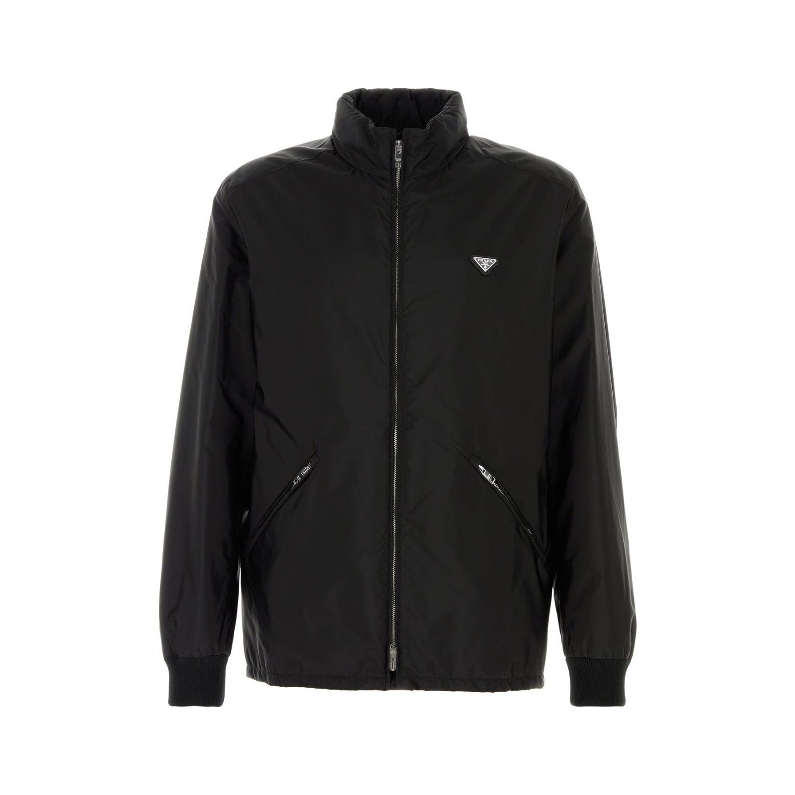 Prada PRADA Black Re-Nylon Jacket New & Authentic (Men's size:M;) Size US M / EU 48-50 / 2 - 1 Thumbnail