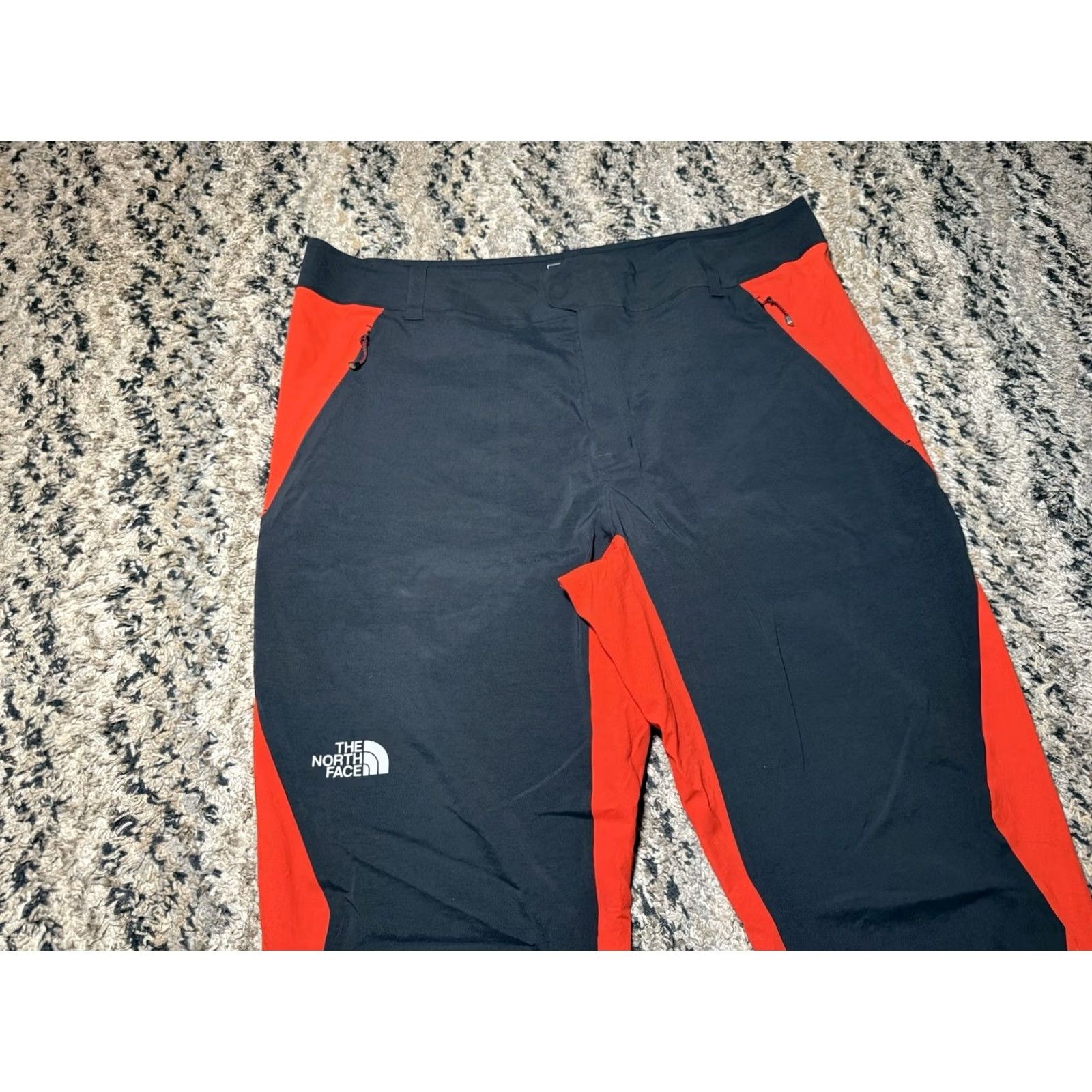 The North Face The North Face Summit Series L Mens 38 Regular Fit Orange Black Hiking Pants Size US 38 / EU 54 - 6 Thumbnail