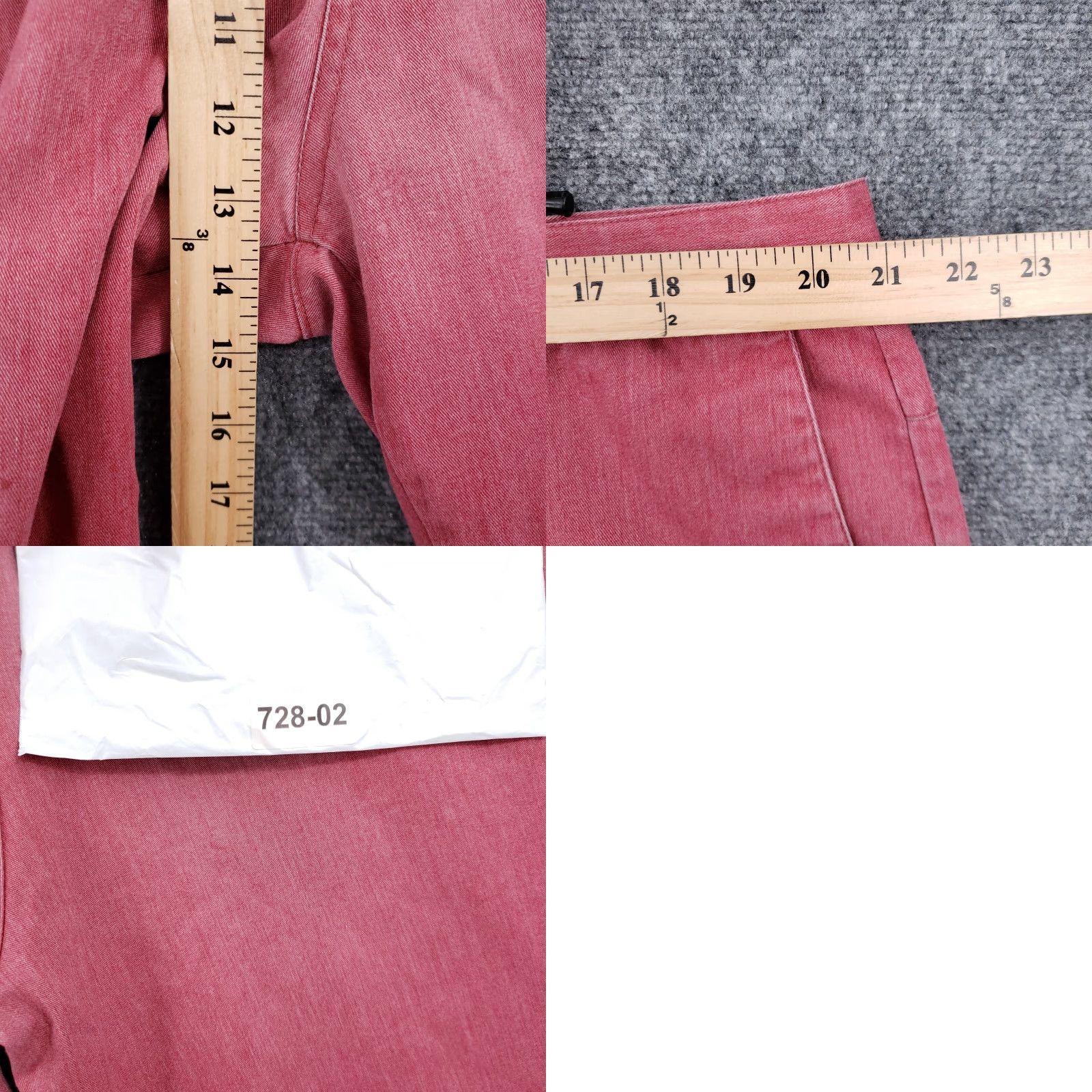 Volcom Volcom Shorts Mens 40 Red Bermuda Mid-Rise 10" Flat Front Denim Casual Outdoor Bermuda Shorts Red Volcom Mens 40 Regular Size US 40 / EU 56 - 9 Thumbnail