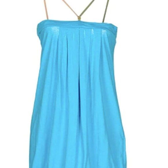 Fendi Fendi Short Turquoise Sundress Size 10 Size L / US 10 / IT 46 - 7 Thumbnail