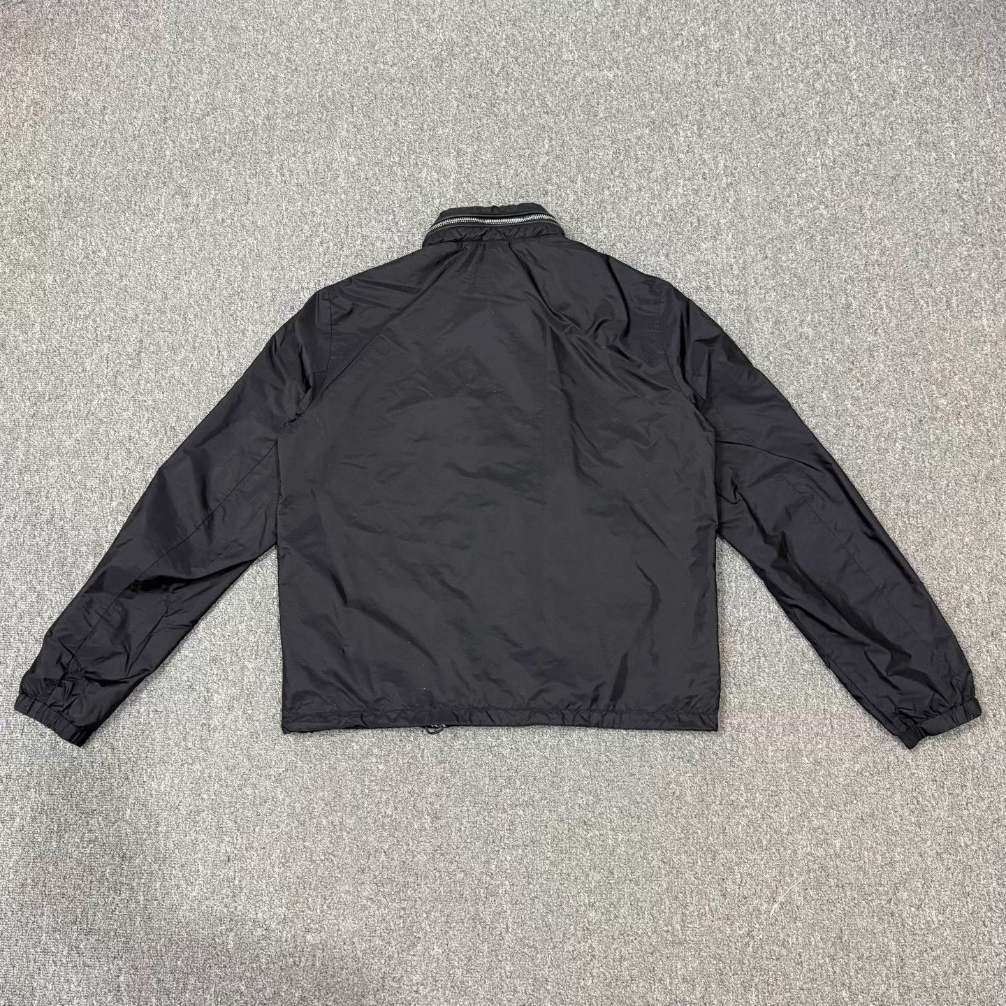 Prada Prada Black Triangle Logo Nylon Zipper Jacket 50 99New Size XL / US 12-14 / IT 48-50 - 2 Thumbnail