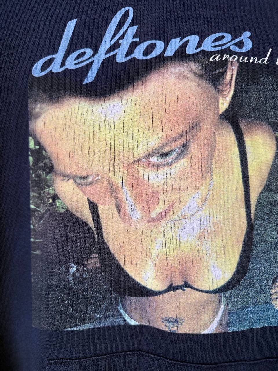Japanese Brand Vintage Y2K Deftones Hoodie Boxy Heavyweight Opium Size US S / EU 44-46 / 1 - 3 Thumbnail