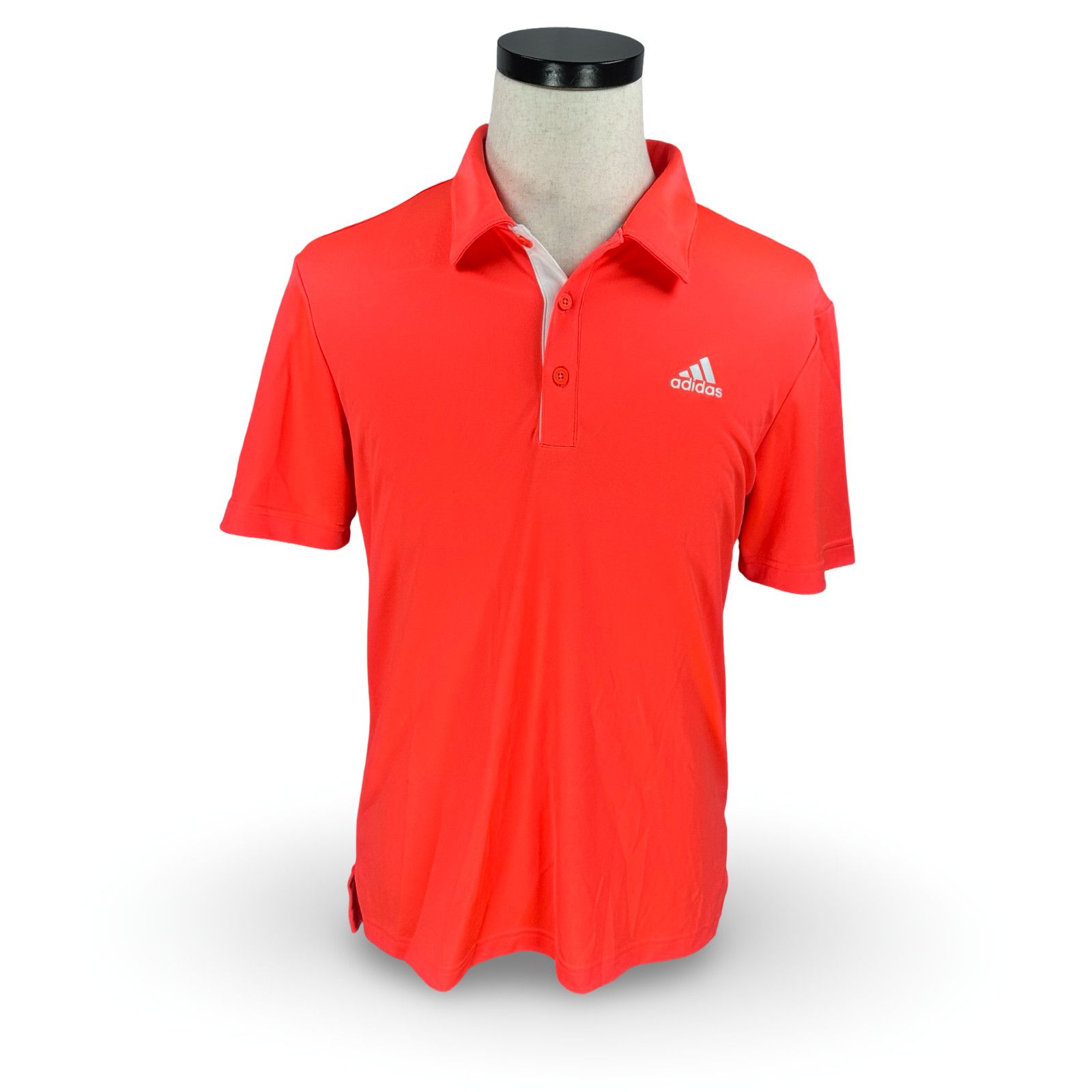 Adidas Adidas Polo Shirt Men’s Small Neon Coral Collared Golf Logo Size US S / EU 44-46 / 1 - 1 Thumbnail
