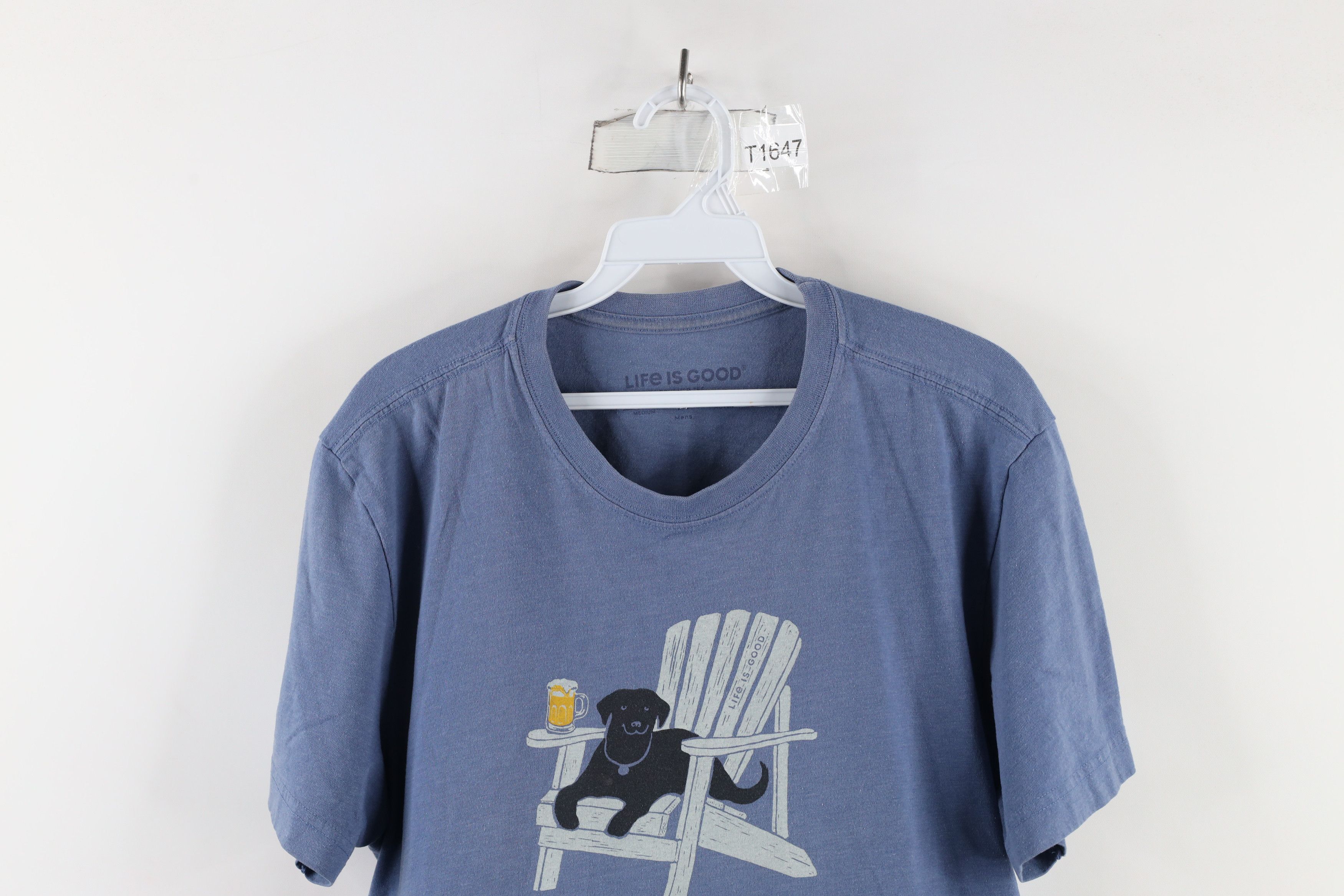 Life is Good × Vintage Life Is Good Crusher Tee Out Dog Days Short Sleeve T-Shirt Size US M / EU 48-50 / 2 - 2 Thumbnail
