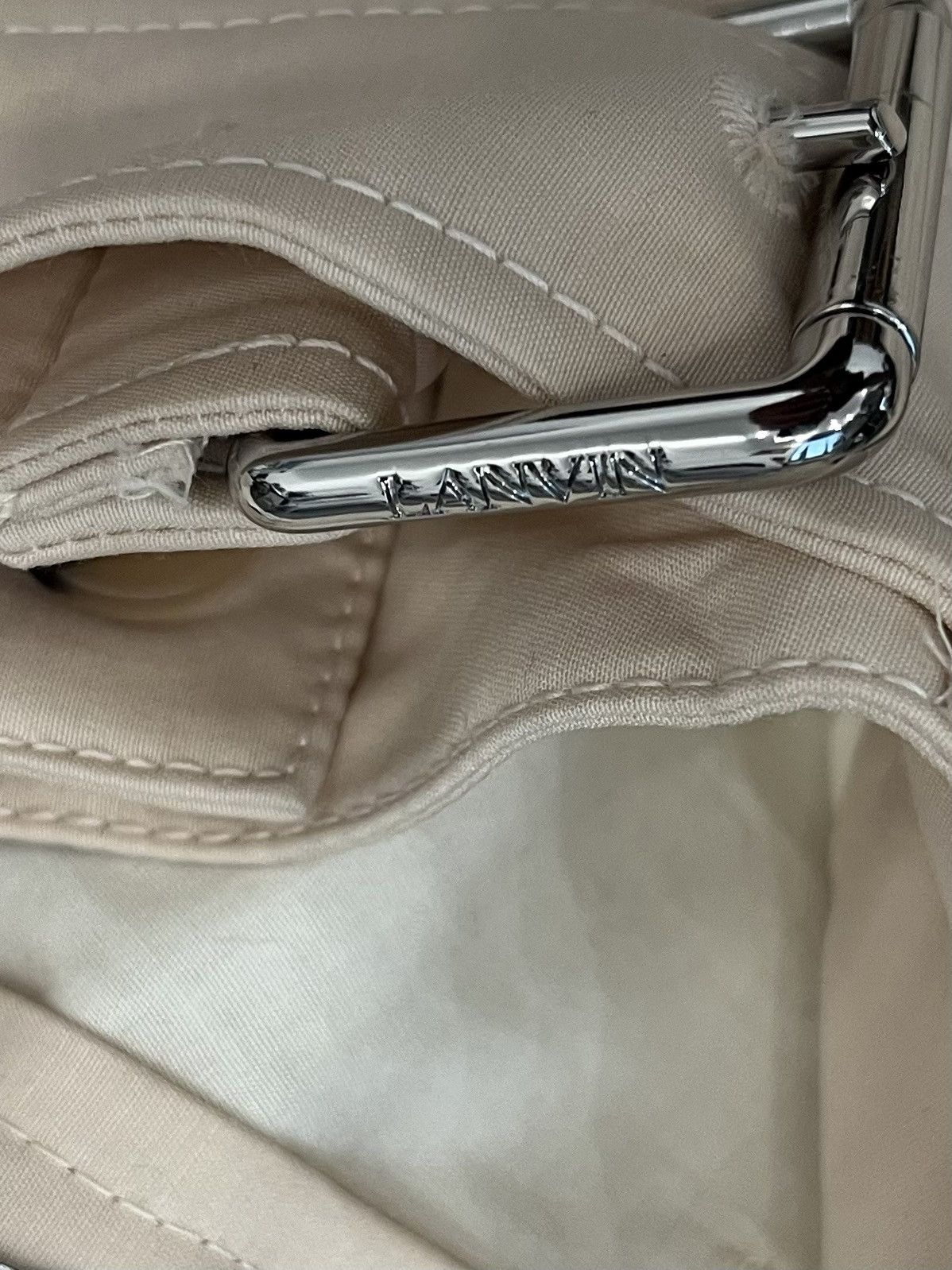 Lanvin Lanvin Men's Double Belted Cargo Pants Size Medium Size 48 Size US 32 / EU 48 - 3 Thumbnail