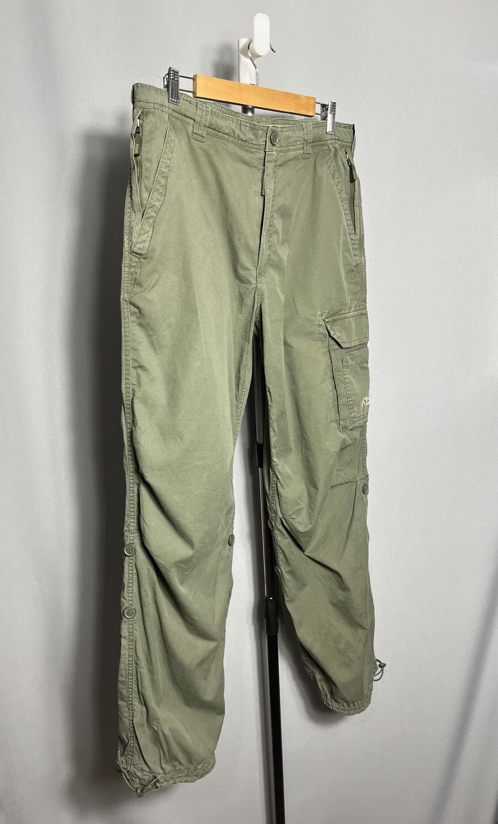Reebok × Vintage Reebok cargo pants military tactical cotton pockets Size US 32 / EU 48 - 3 Thumbnail
