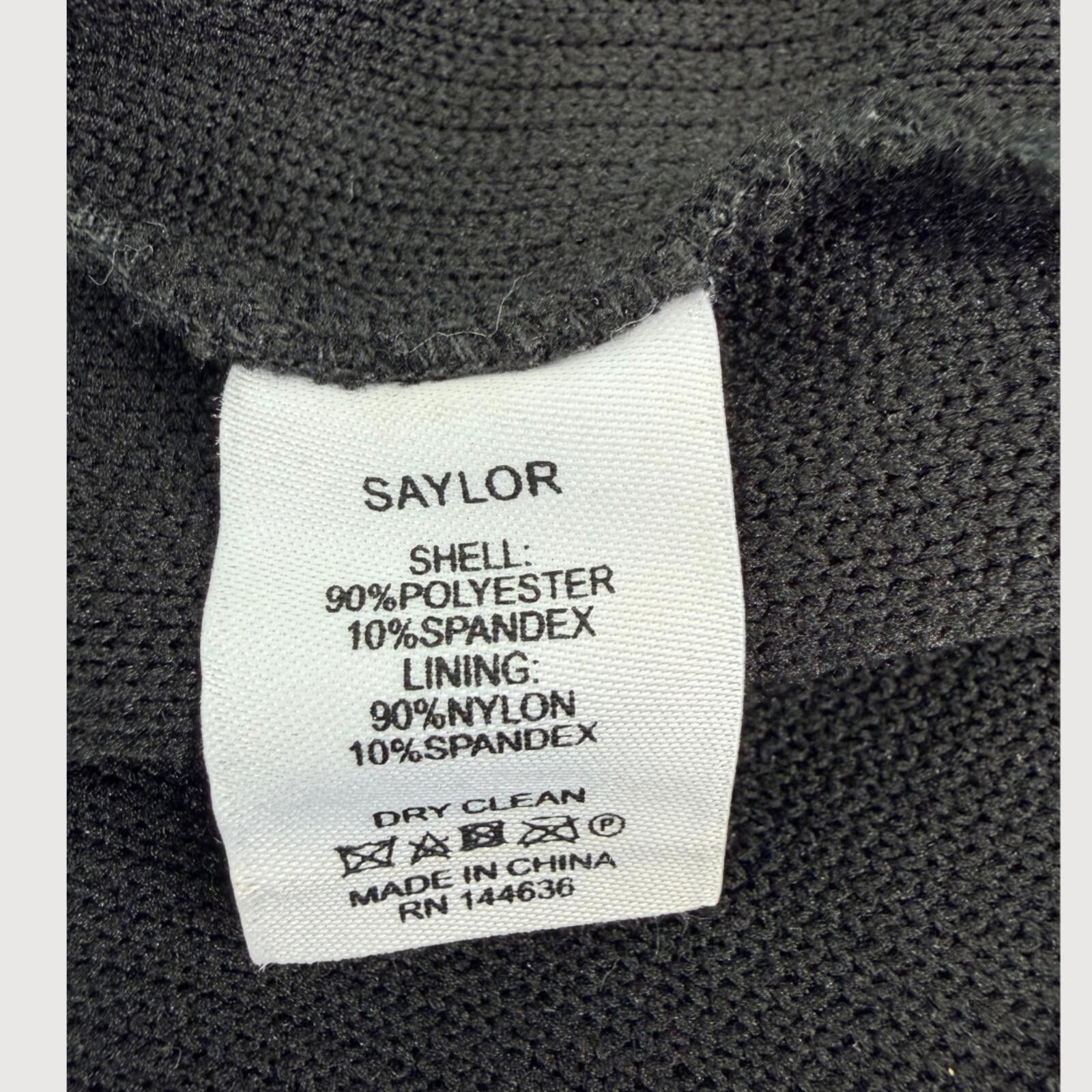 Other Saylor Alina Ribbed Midi Dress Bell Sleeve Black XS Size XS / US 0-2 / IT 36-38 - 5 Thumbnail