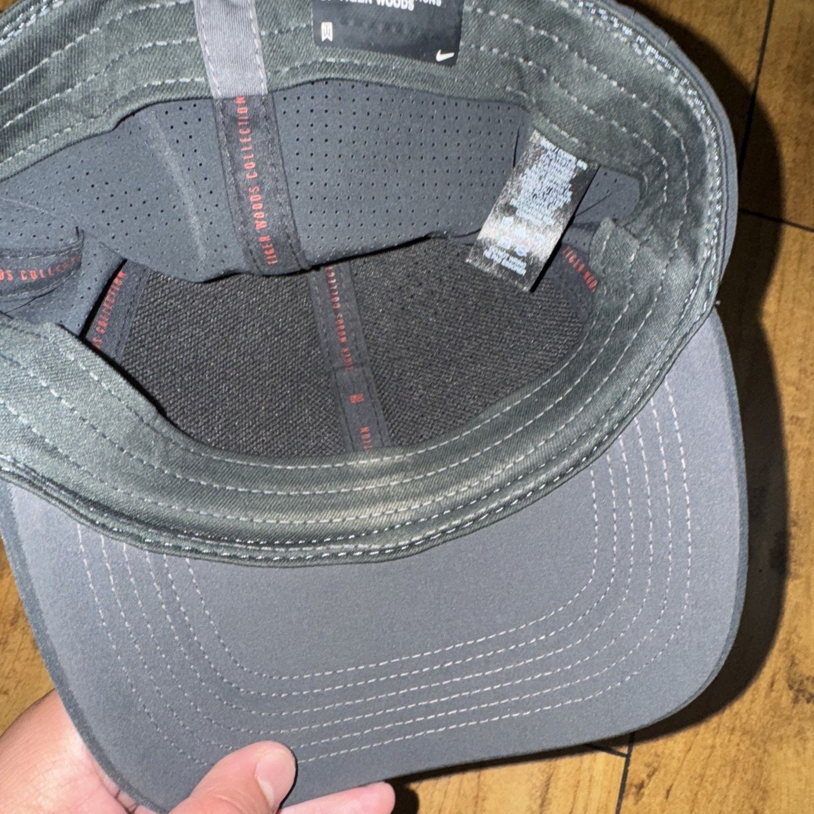 Nike × Tiger Woods Nike Tiger Woods fitted Hat Grey Size ONE SIZE - 4 Thumbnail