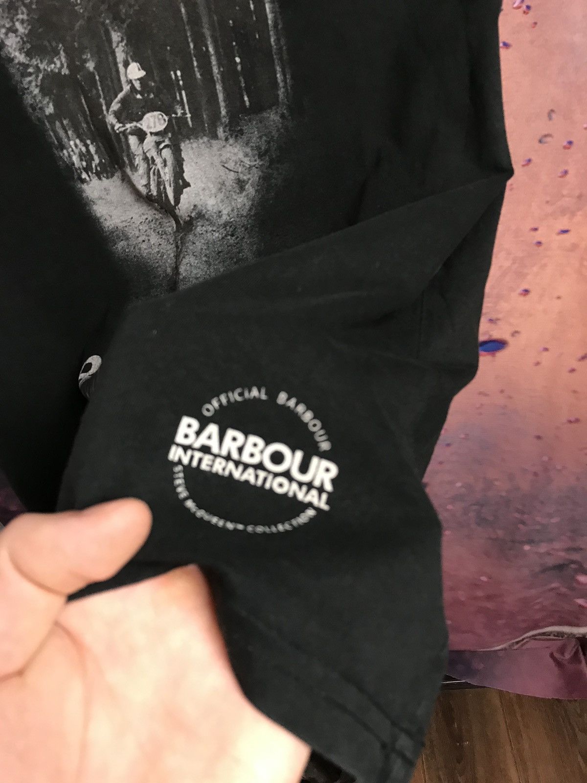 Barbour Barbour Steve McQueen streetwear tee Size US L / EU 52-54 / 3 - 5 Thumbnail