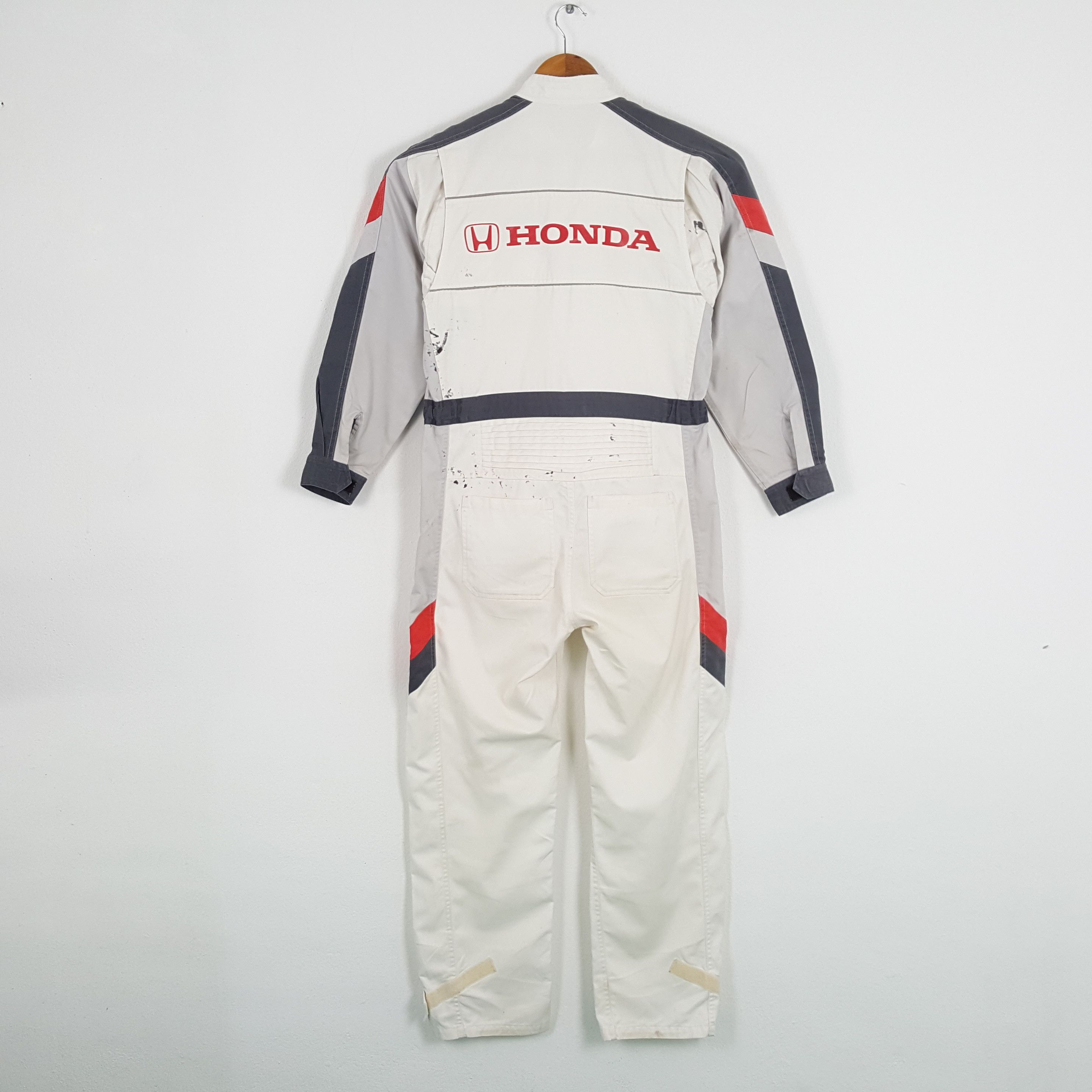 Honda × Vintage Vintage HONDA Japanese Racing Formula One Coverall Jacket Size US M / EU 48-50 / 2 - 1 Thumbnail
