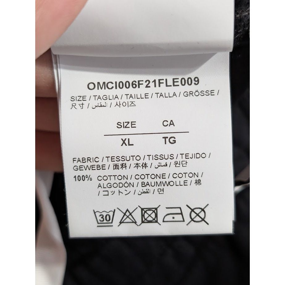 Off-White o1rshd1 Carav Arrow Sweatshirt in Black/White Size US 36 / EU 52 - 20 Thumbnail