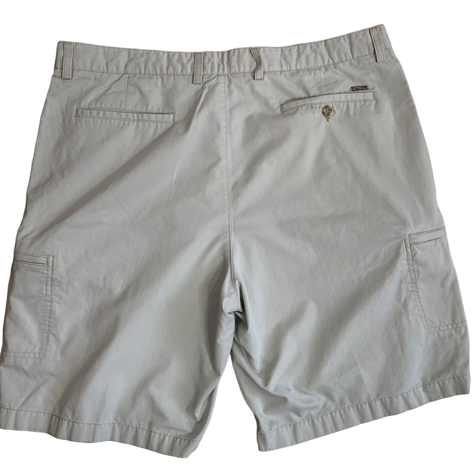 Greg Norman Greg Norman Men’s Size 40 Cargo Shorts Khaki Zipper Pockets Size US 40 / EU 56 - 4 Thumbnail