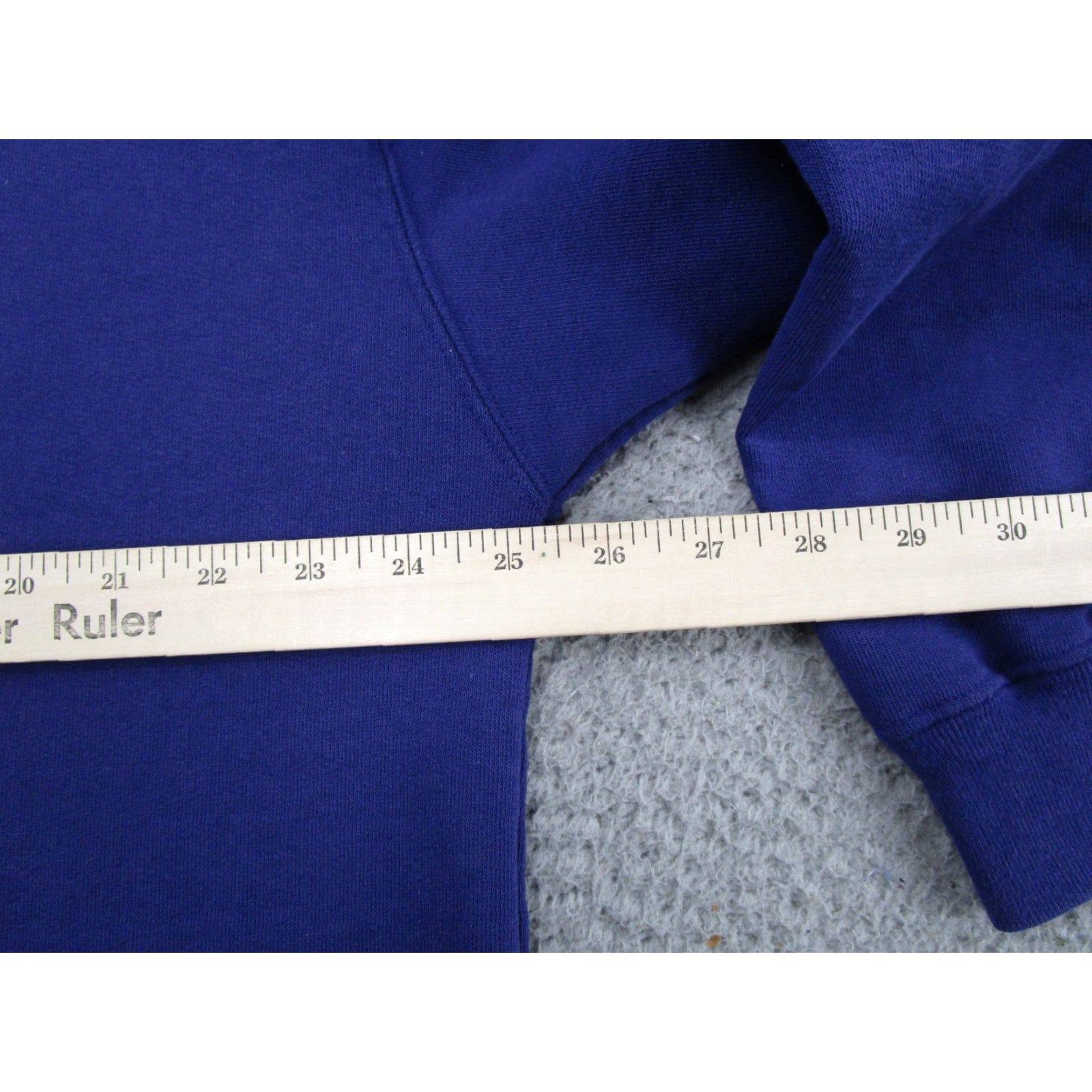 Vintage VINTAGE Marithe Francois Girbaud Purple Sweatshirt Womens Size M Embossed 90s Logo Crew Neck Pullover Sweatshirt Size L / US 10 / IT 46 - 6 Thumbnail