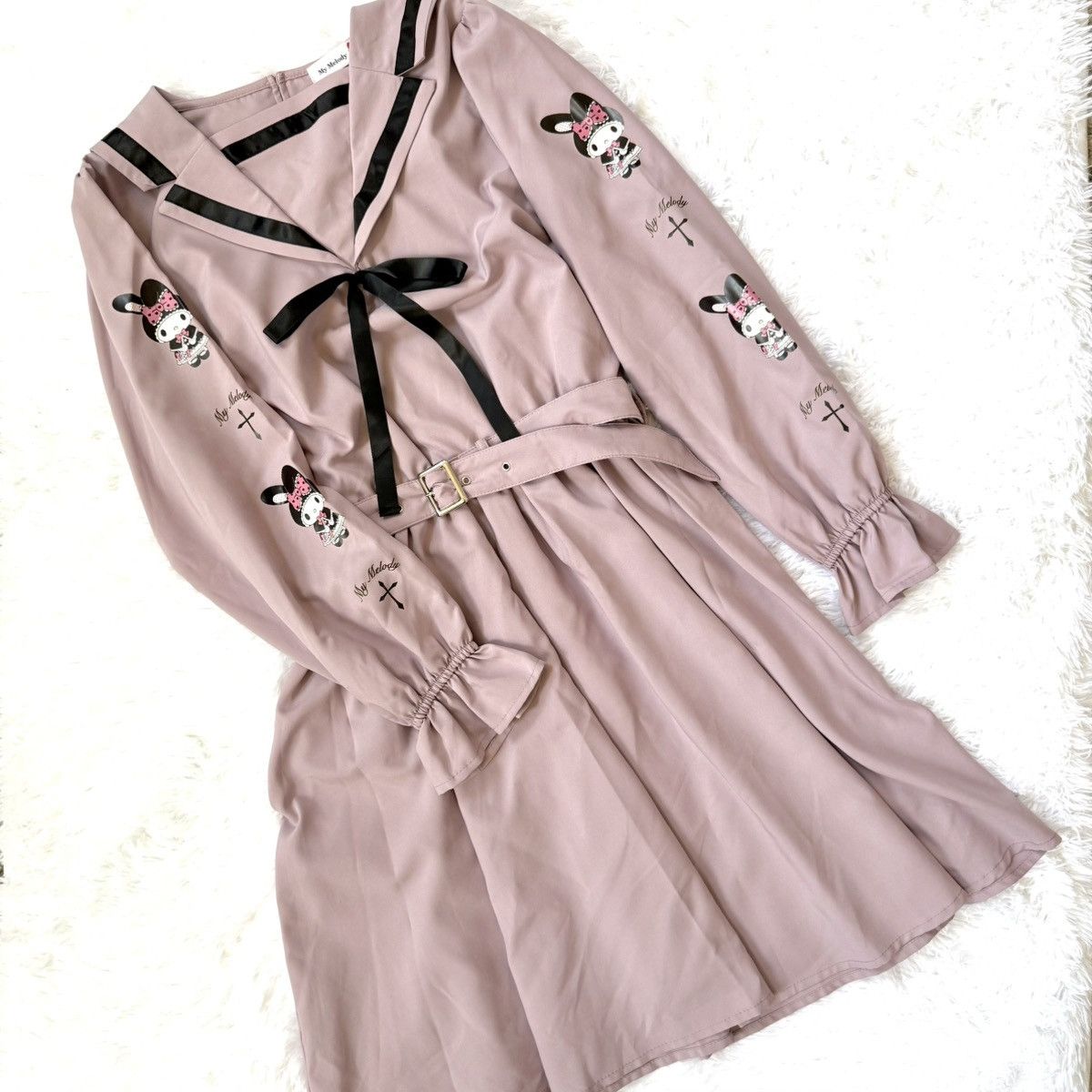 LIZ LISA Sanrio My Melody Gothic Usamimi Dress Women M Lolita Jirai Size M / US 6-8 / IT 42-44 - 1 Thumbnail