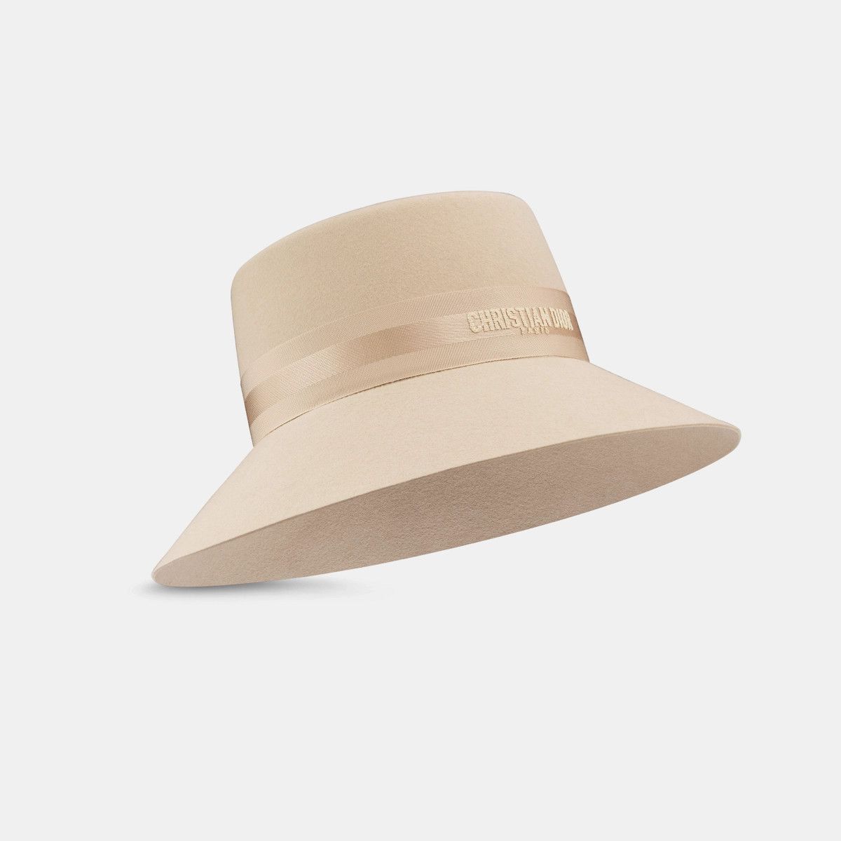 Dior o1bcso1str0226 Size:OS/D-Bobby Large-Brim Hat in Beige Size ONE SIZE - 1 Thumbnail