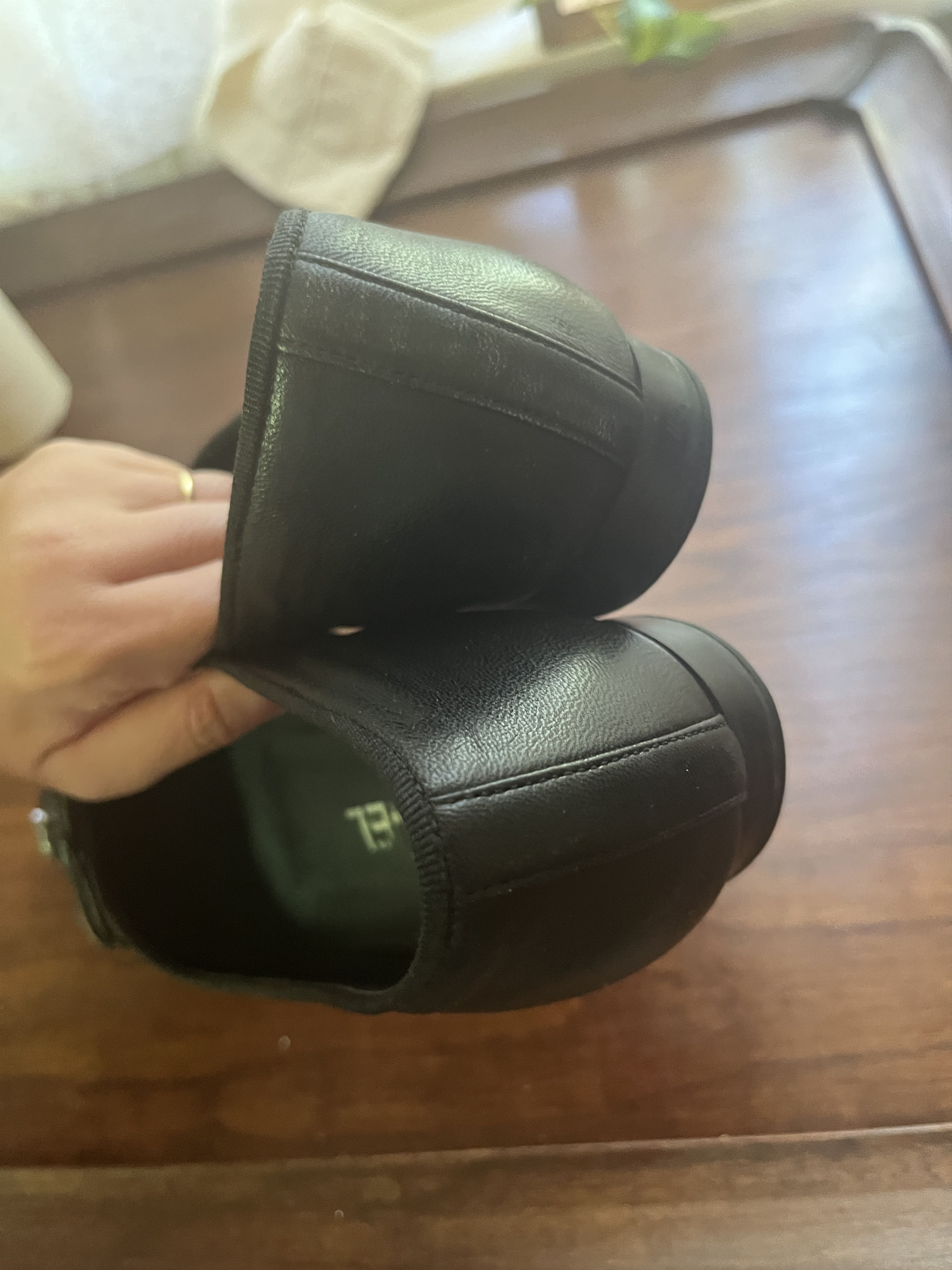 Chanel Chanel ballet flats black leather size 37 Size US 7 / IT 37 - 3 Thumbnail