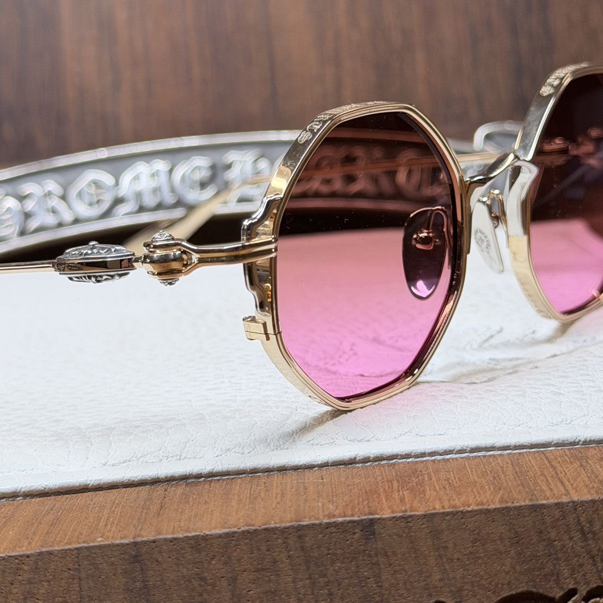 Chrome Hearts Chrome Hearts TIGGIES 1/1 Sunglasses Size ONE SIZE - 6 Thumbnail