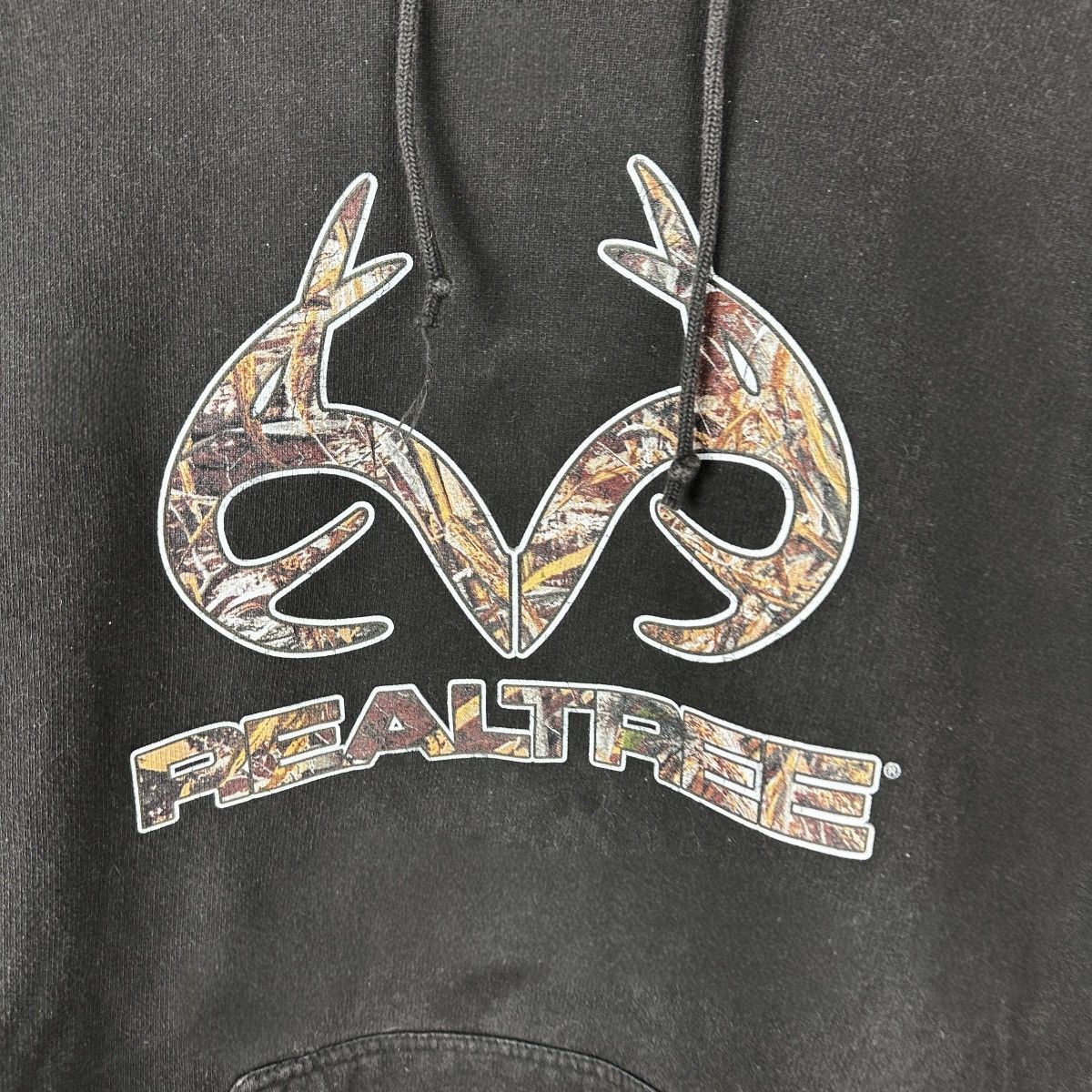 Realtree Mens Y2K Realtree Camo Black Hunting Hoodie Size US XXL / EU 58 / 5 - 2 Thumbnail