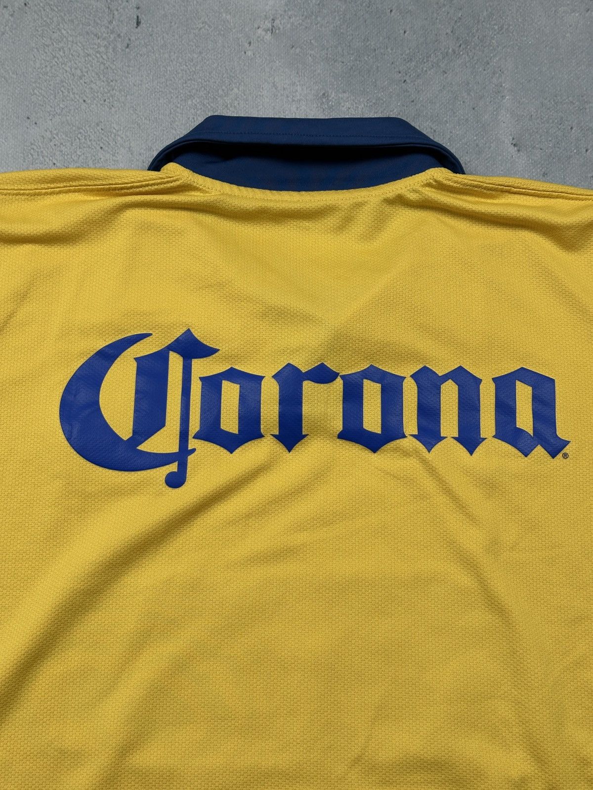 Nike Vintage 2006 Club America Nike Home Jersey Yellow Bimbo Size US L / EU 52-54 / 3 - 4 Thumbnail