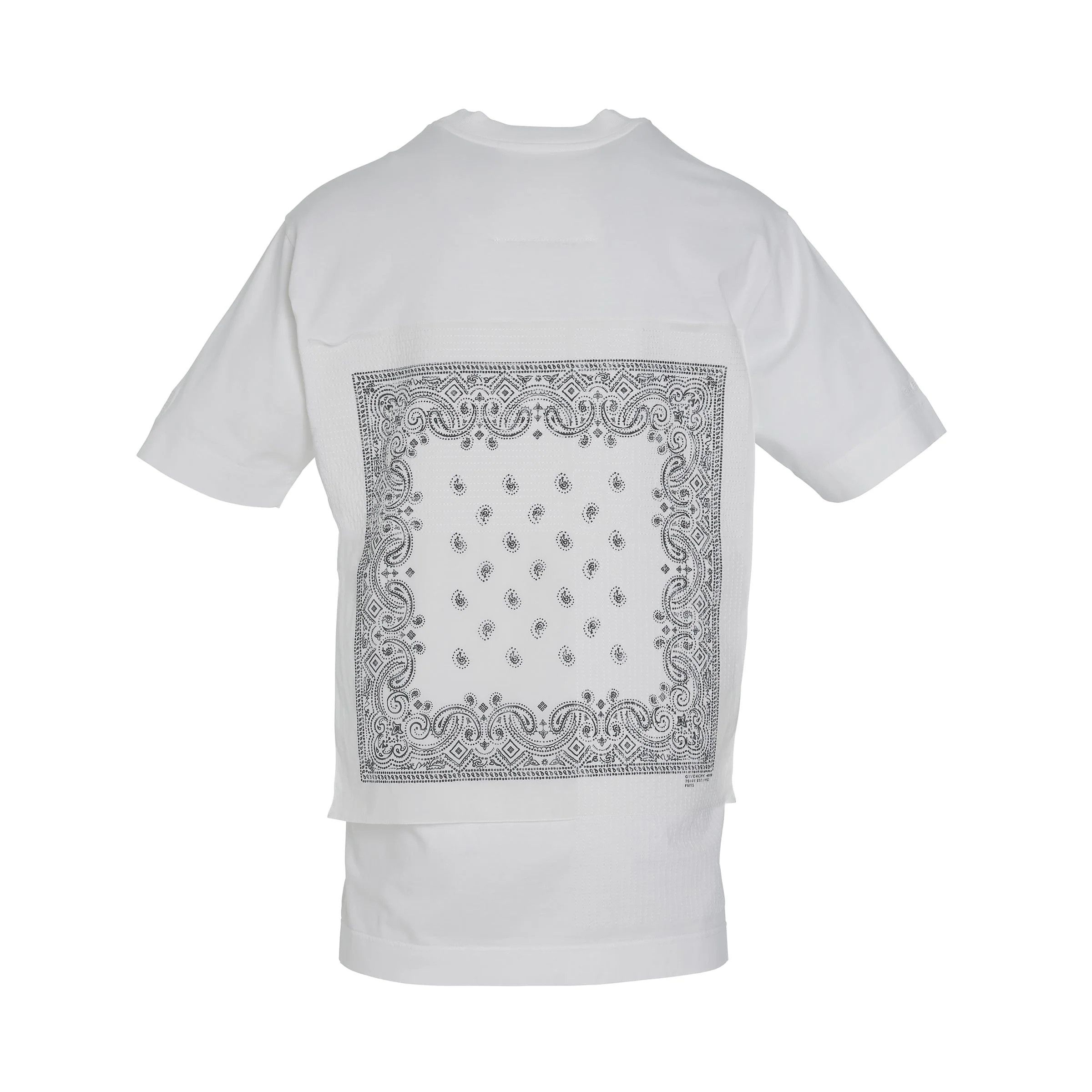 Givenchy o1mris0824 Washed T-Shirt in White Size US S / EU 44-46 / 1 - 4 Thumbnail