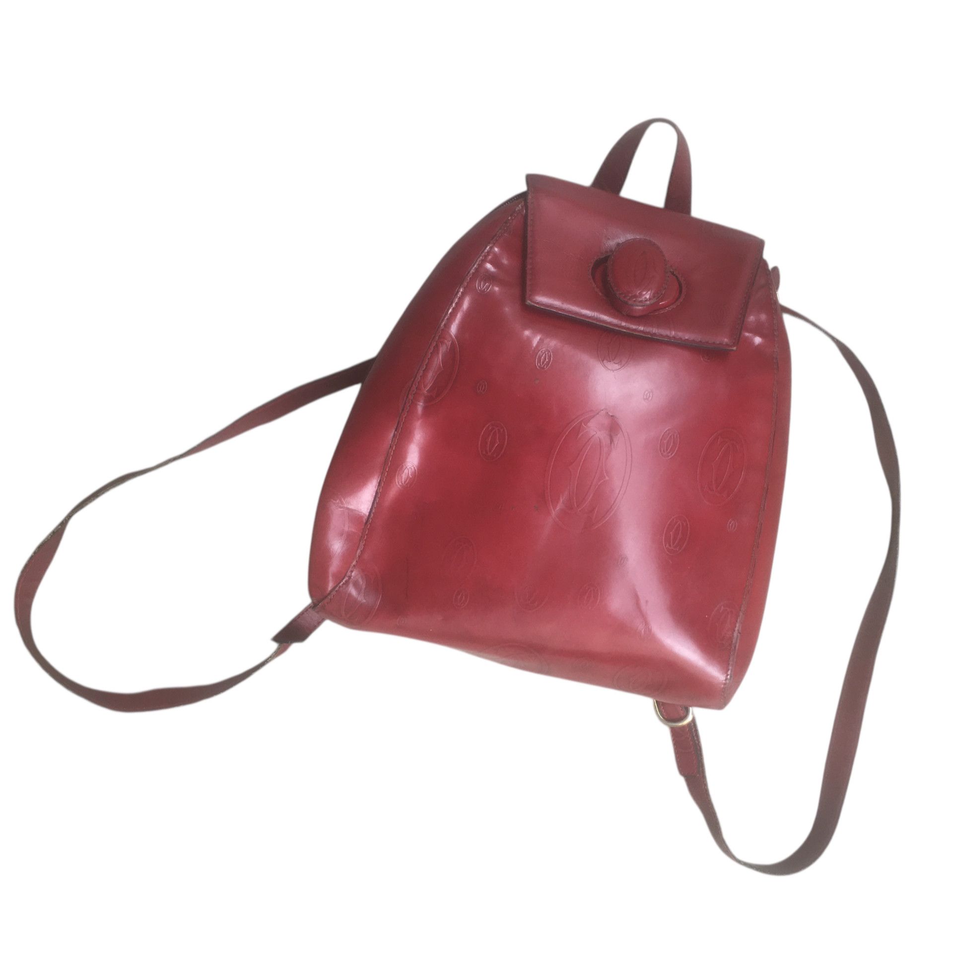 Cartier 💯Vintage CARTIER PARIS Happy Birthday Turnlock Backpack Size ONE SIZE - 1 Thumbnail