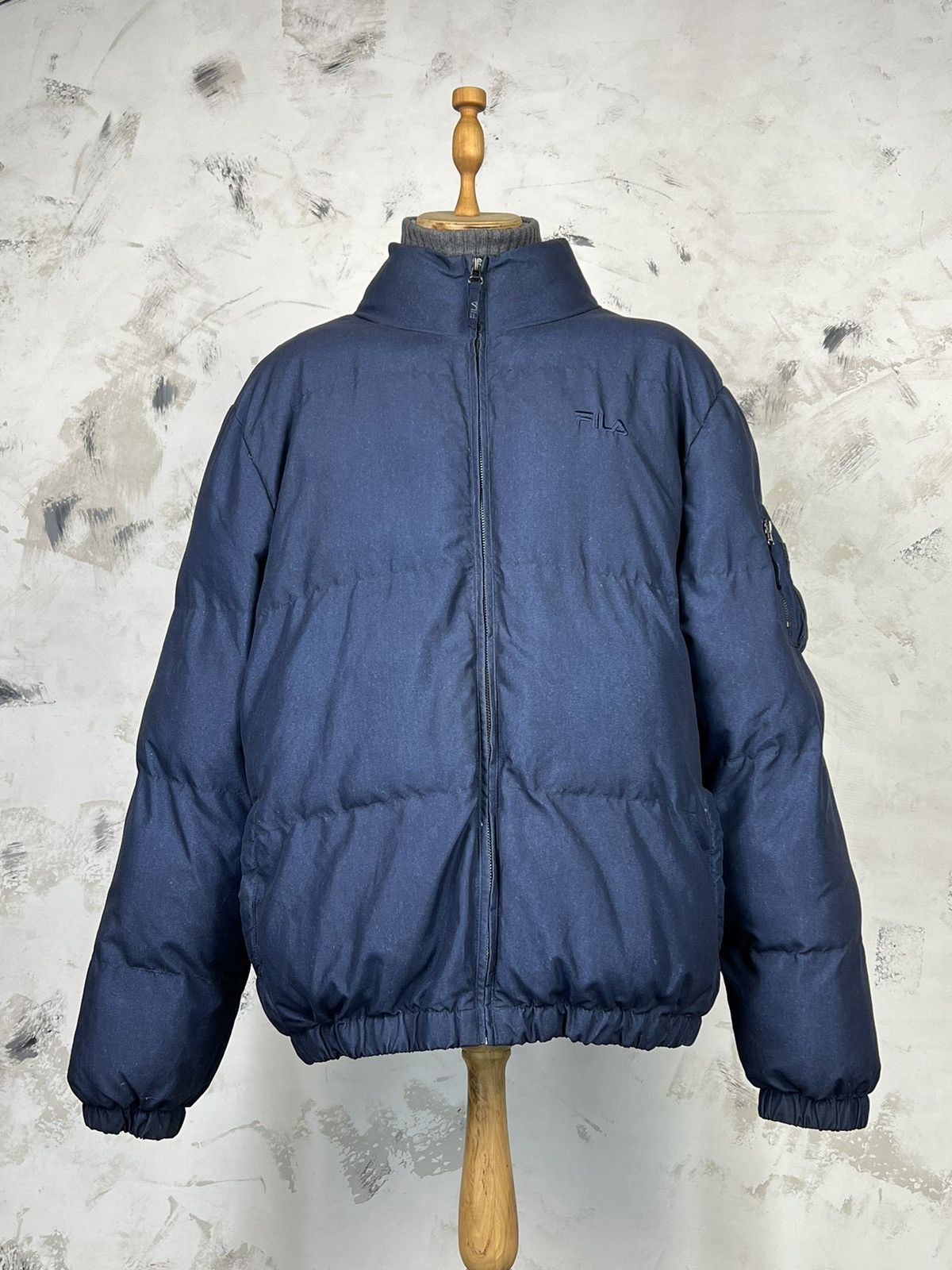 Fila Vintage Fila Down Puffer Jacket Size 3XL Size US XXL / EU 58 / 5 - 2 Thumbnail