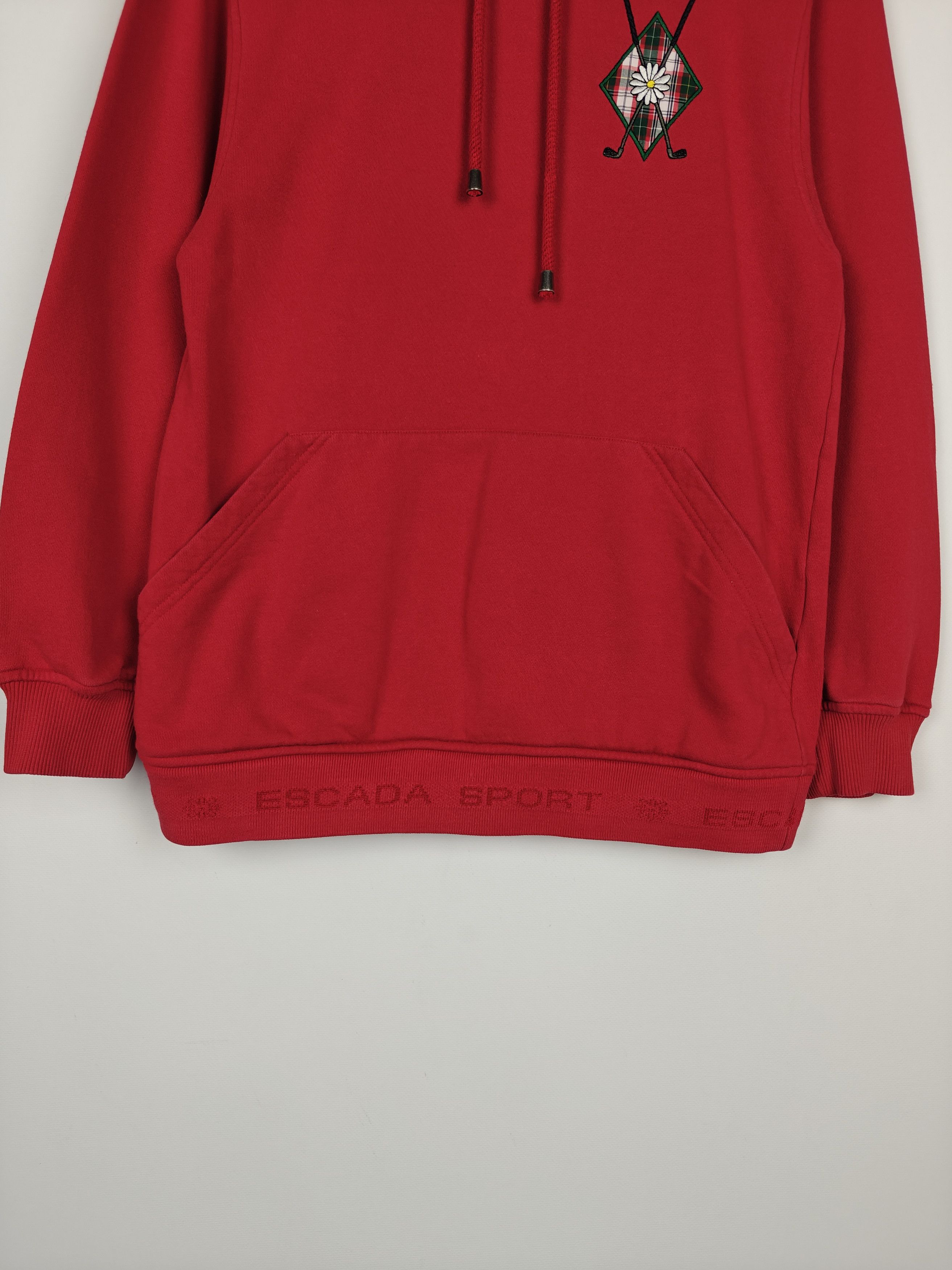 Escada Sport Escada Sport Sweatshirt VTG Red Pullover Size S Size S / US 4 / IT 40 - 3 Thumbnail