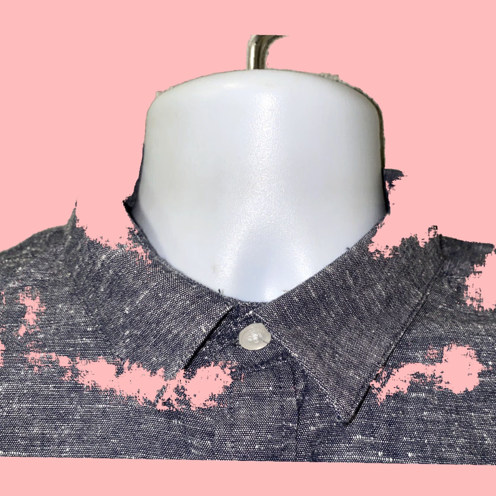 Cheap Monday Cheap Monday Gray Long Sleeve Button Front Shirt Mens Medium Cotton Size US M / EU 48-50 / 2 - 3 Thumbnail