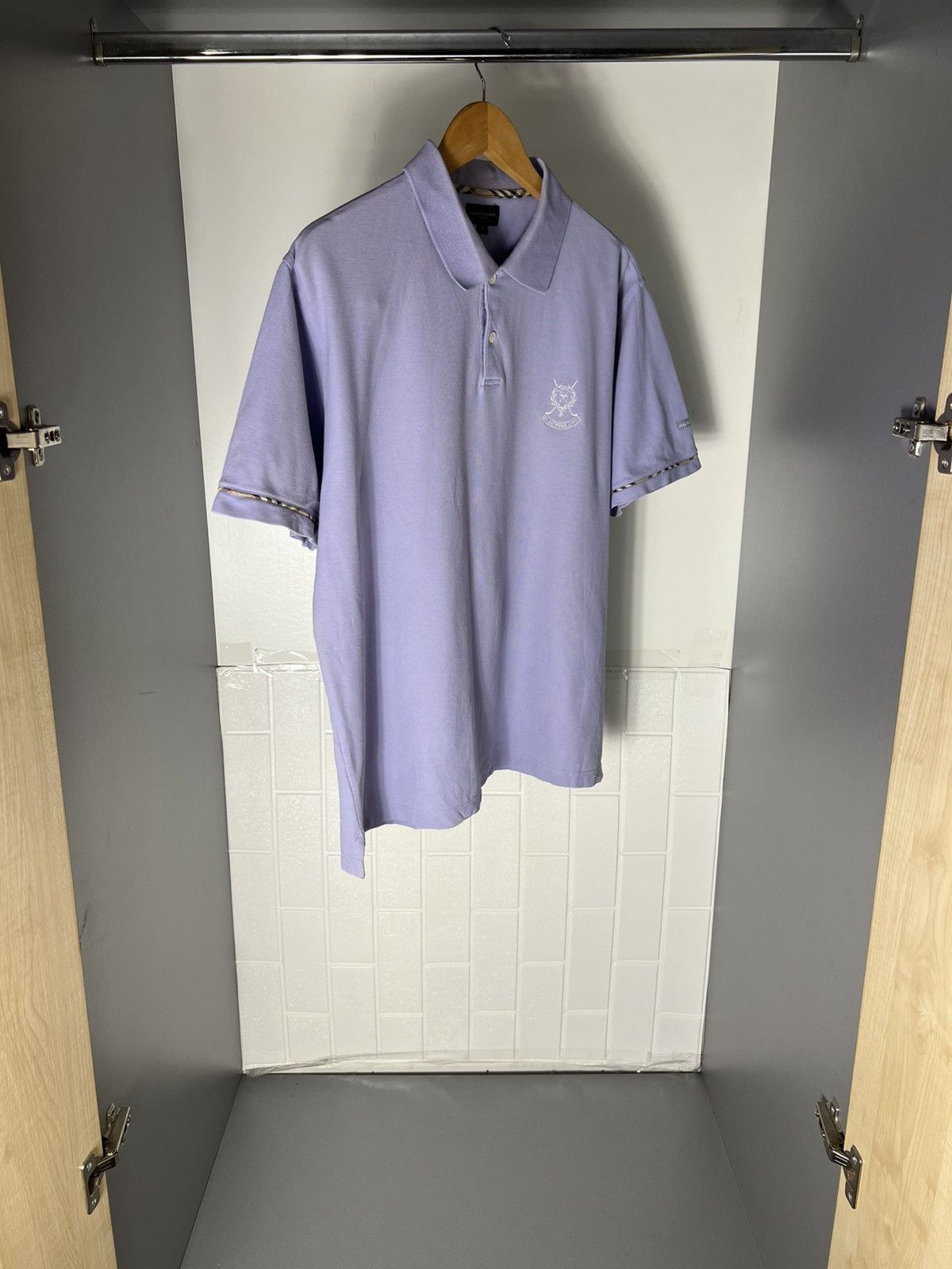 Burberry VINTAGE BURBERRY LONDON GOLF CLASSIC CASUAL POLO RETRO 90s Size US L / EU 52-54 / 3 - 5 Thumbnail