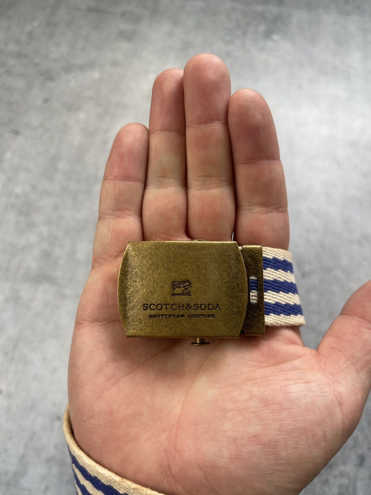 Scotch & Soda × Vintage SCOTCH&SODA AMSTERDAM COUTURE very rare belt Size ONE SIZE - 3 Thumbnail