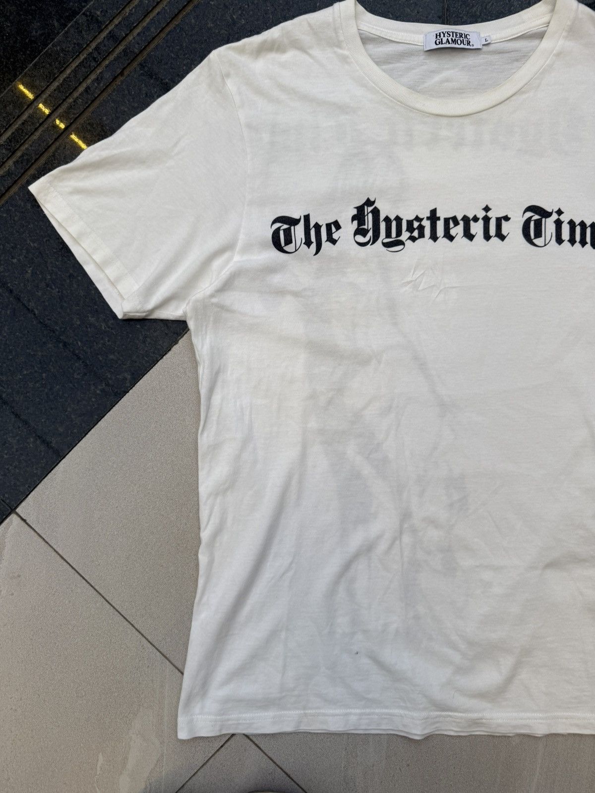 Hysteric Glamour 90’s HYSTERIC GLAMOUR THE HYSTERIC TIMES RARE NAKED TSHIRT Size US M / EU 48-50 / 2 - 5 Thumbnail