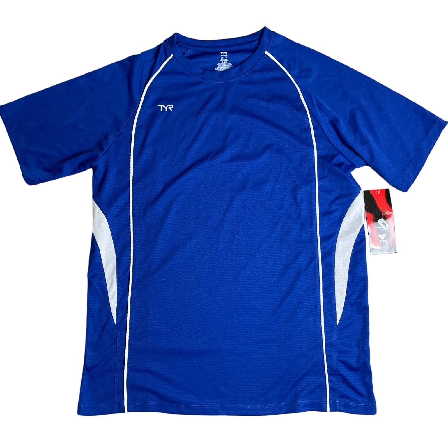 Other TYR Mens Alliance Tech Tee Tshirt Textured Royal Blue Small Size US S / EU 44-46 / 1 - 1 Thumbnail