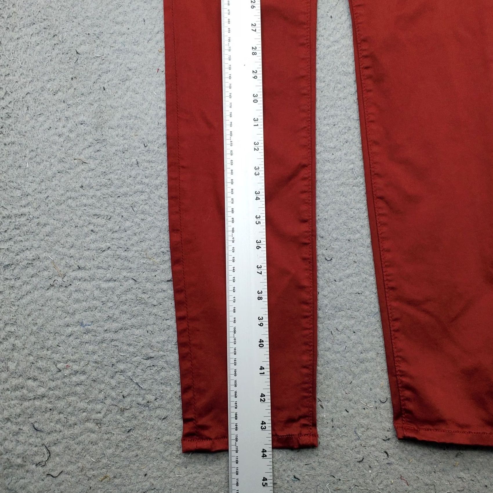 Hudson Hudson Maternity Pants Womens 26 Red Secret Fit Belly Nico Mid Rise Super Skinny Size 26" / US 2 / IT 38 - 3 Thumbnail
