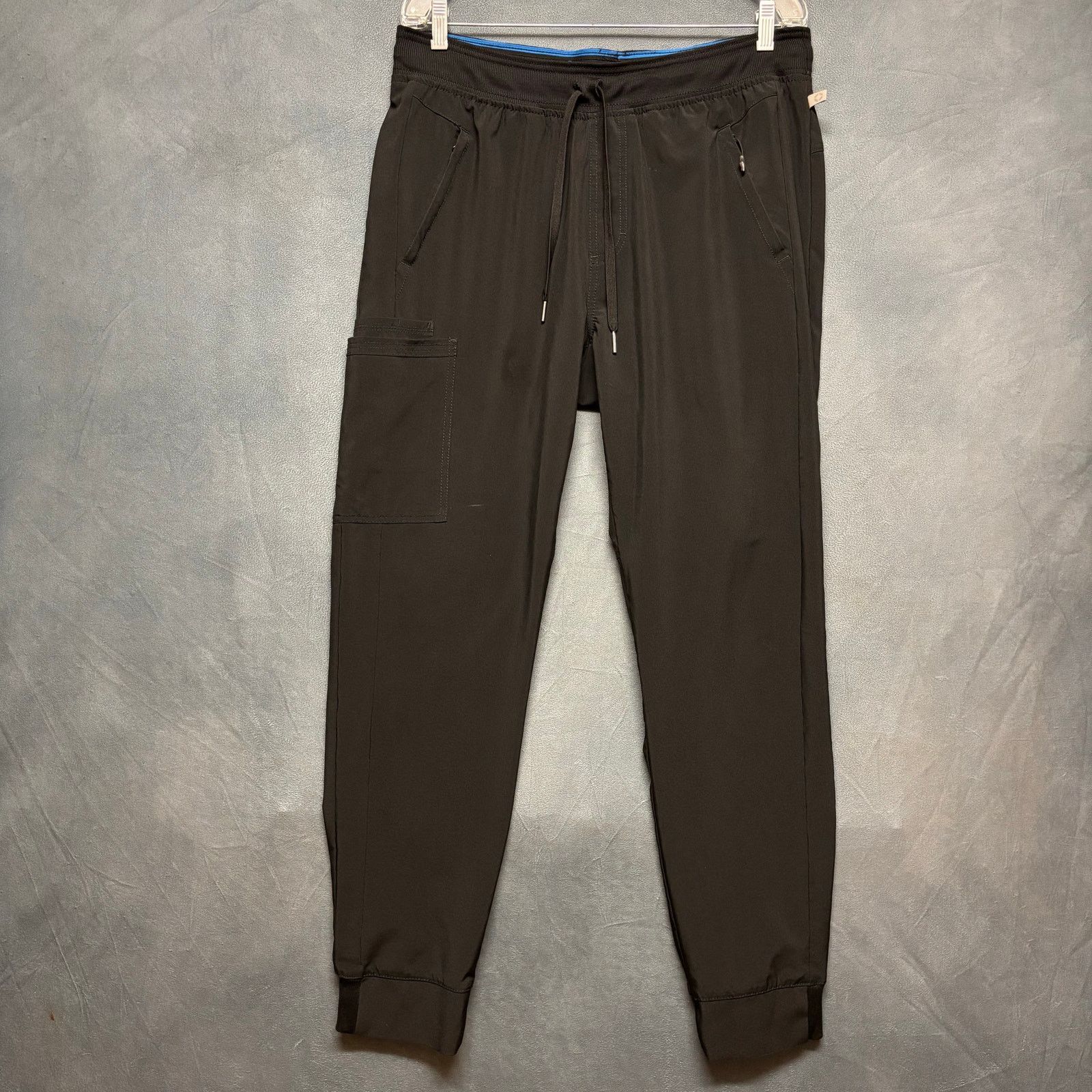 Cherokee Cherokee Infinity Men’s Black Scrub Joggers L Cargo Stretch Size US 34 / EU 50 - 1 Thumbnail