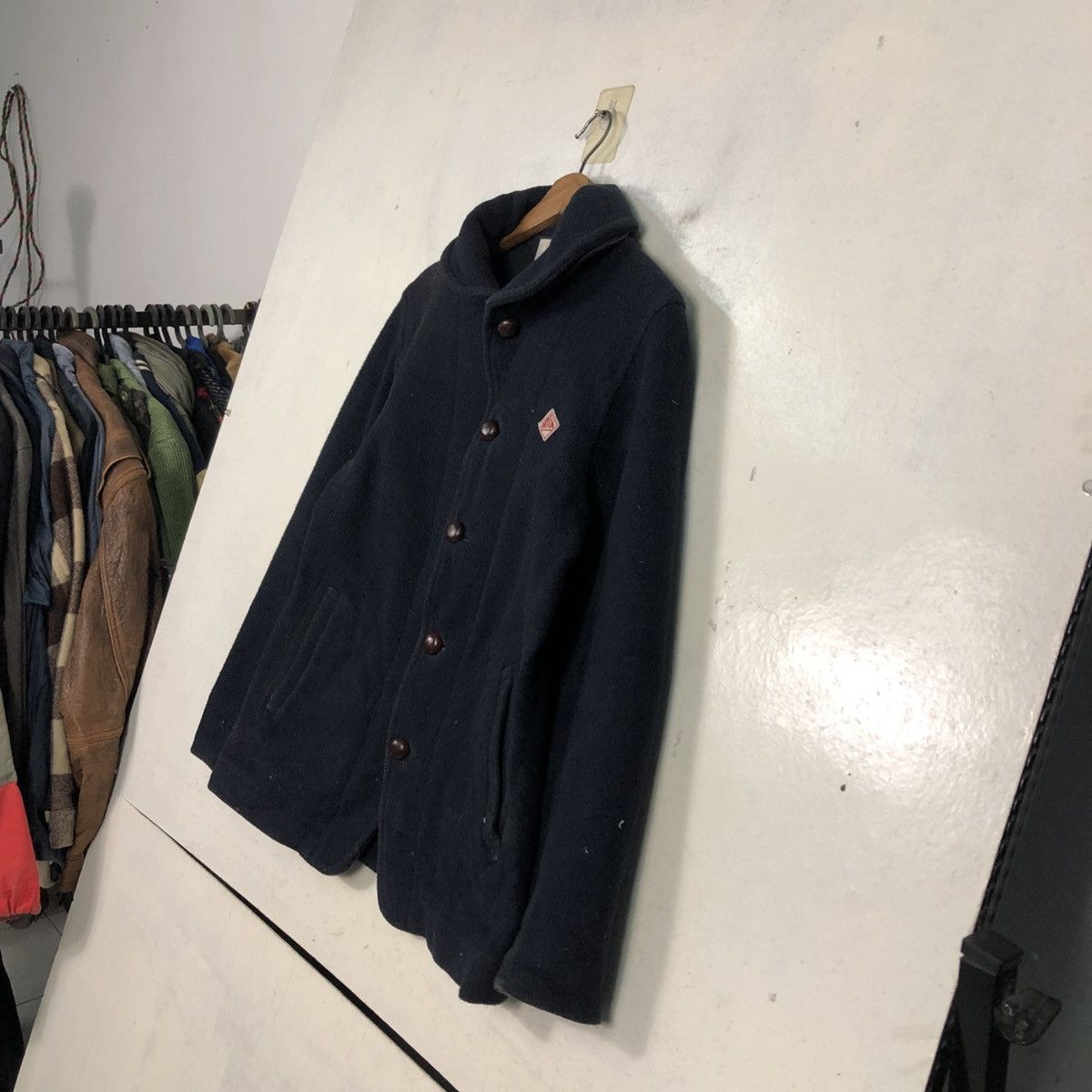 Japanese Brand Vintage Wool Button Jacket Danton Shawl Collar Size US M / EU 48-50 / 2 - 4 Thumbnail