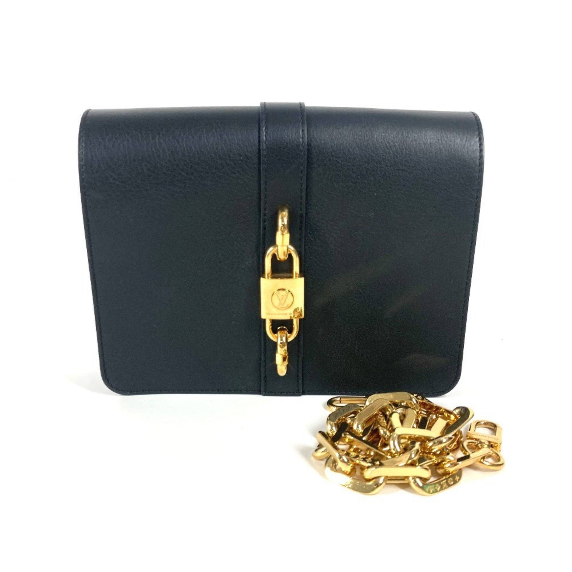 Louis Vuitton M57743 Rendez-Vous Bag 2Way Clutch Shoulder Leather Women's Noir Black