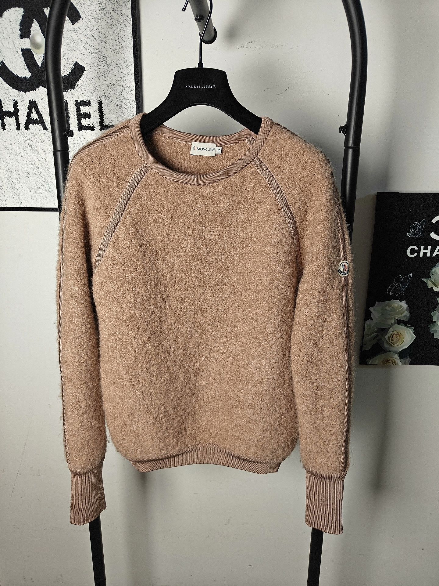 Moncler Moncler Retro Fleece White Sweater s Men Size US S / EU 44-46 / 1 - 1 Thumbnail