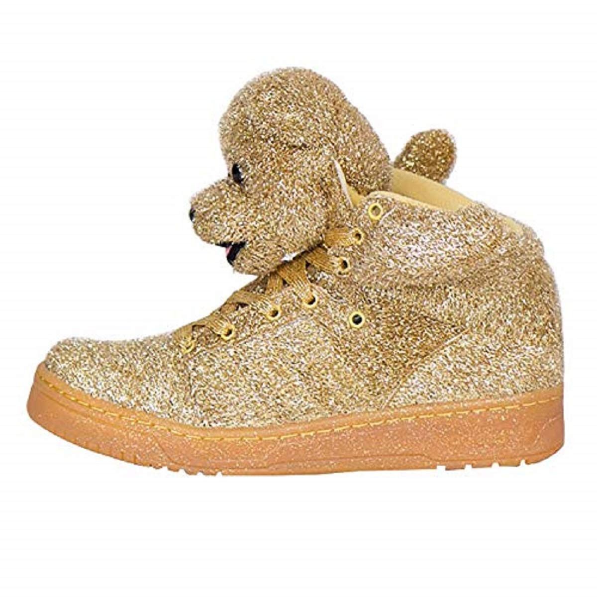 Adidas × Jeremy Scott ADIDAS JEREMY SCOTT sneakers, BEAR, Tinsel Gold shoes G96188 Size US 9 / EU 42 - 18 Thumbnail