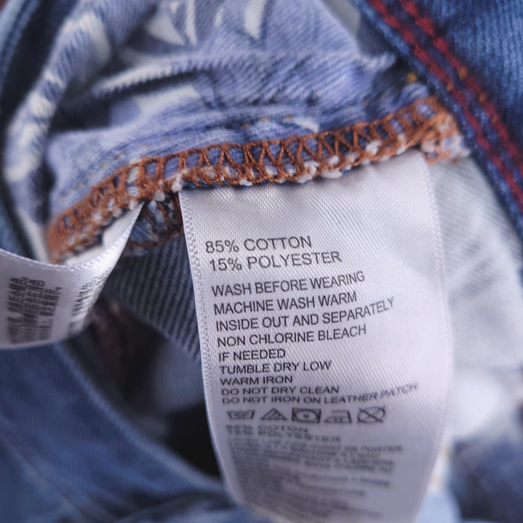Tommy Bahama Tommy Bahama Jeans Mens 39x27 Blue Relaxed Straight Fit - Regular Size 39 Inseam 27 Color Blue Mens Jeans Straight Size US 39 - 6 Thumbnail