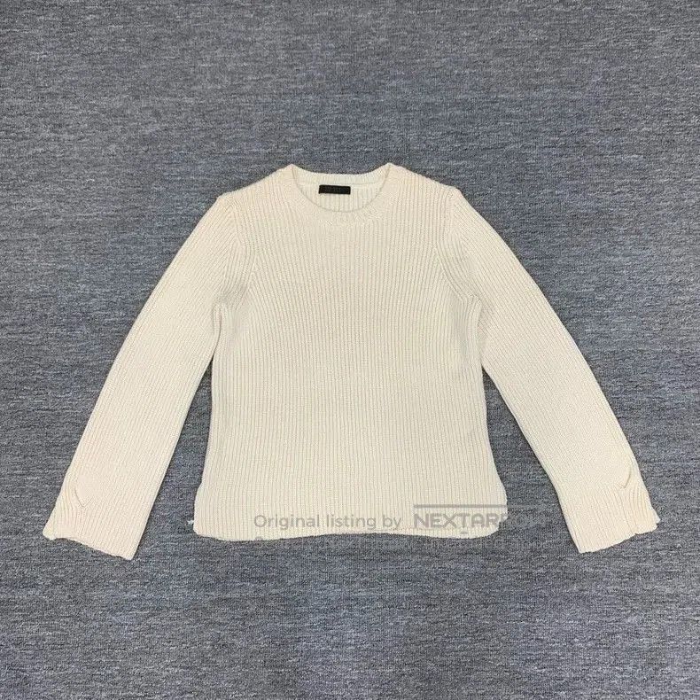The Row The Row White Wool Knit Sweater. Size US S / EU 44-46 / 1 - 1 Thumbnail