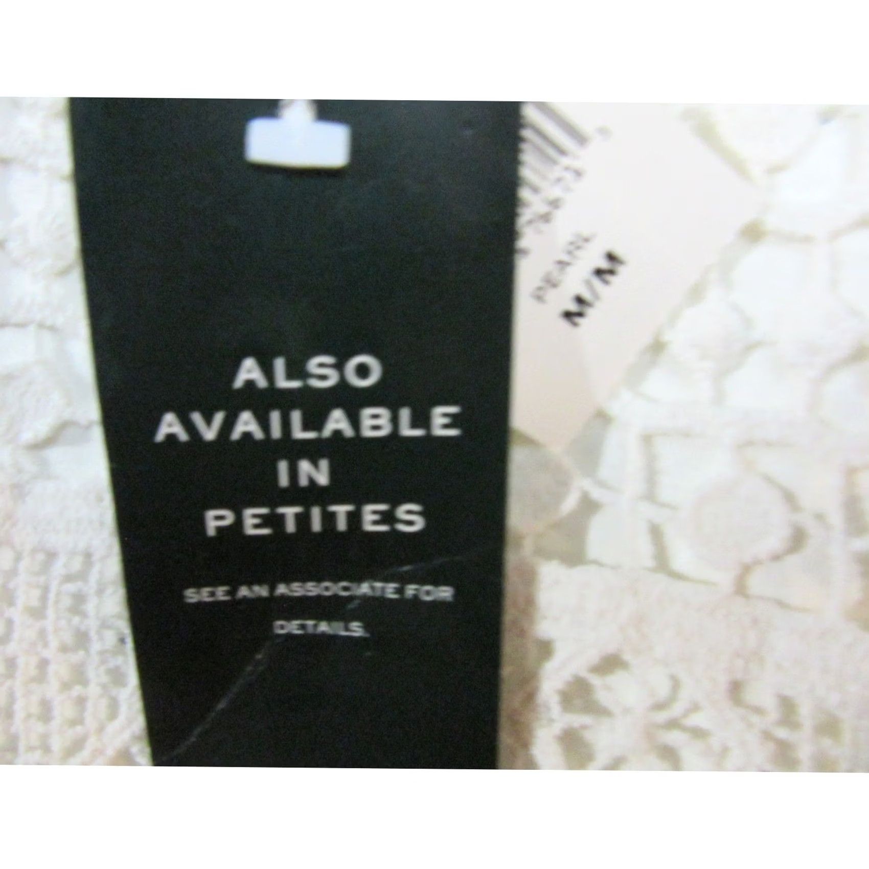 Ralph Lauren Lauren Ralph Lauren Dress Womens Medium Pearl White Crochet Lace Fringe Boho New Size M / US 6-8 / IT 42-44 - 6 Thumbnail