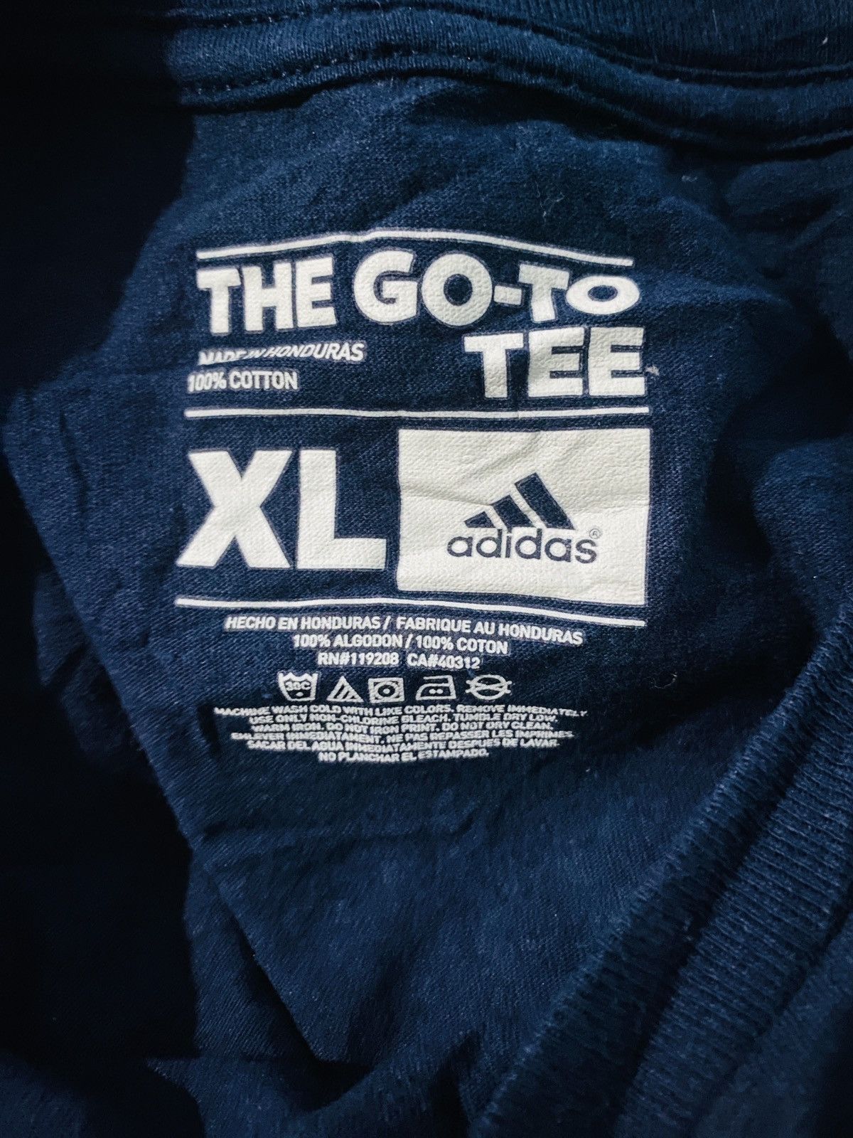 Adidas × Vintage Adidas Tshirt Playoff Size US XL / EU 56 / 4 - 3 Thumbnail