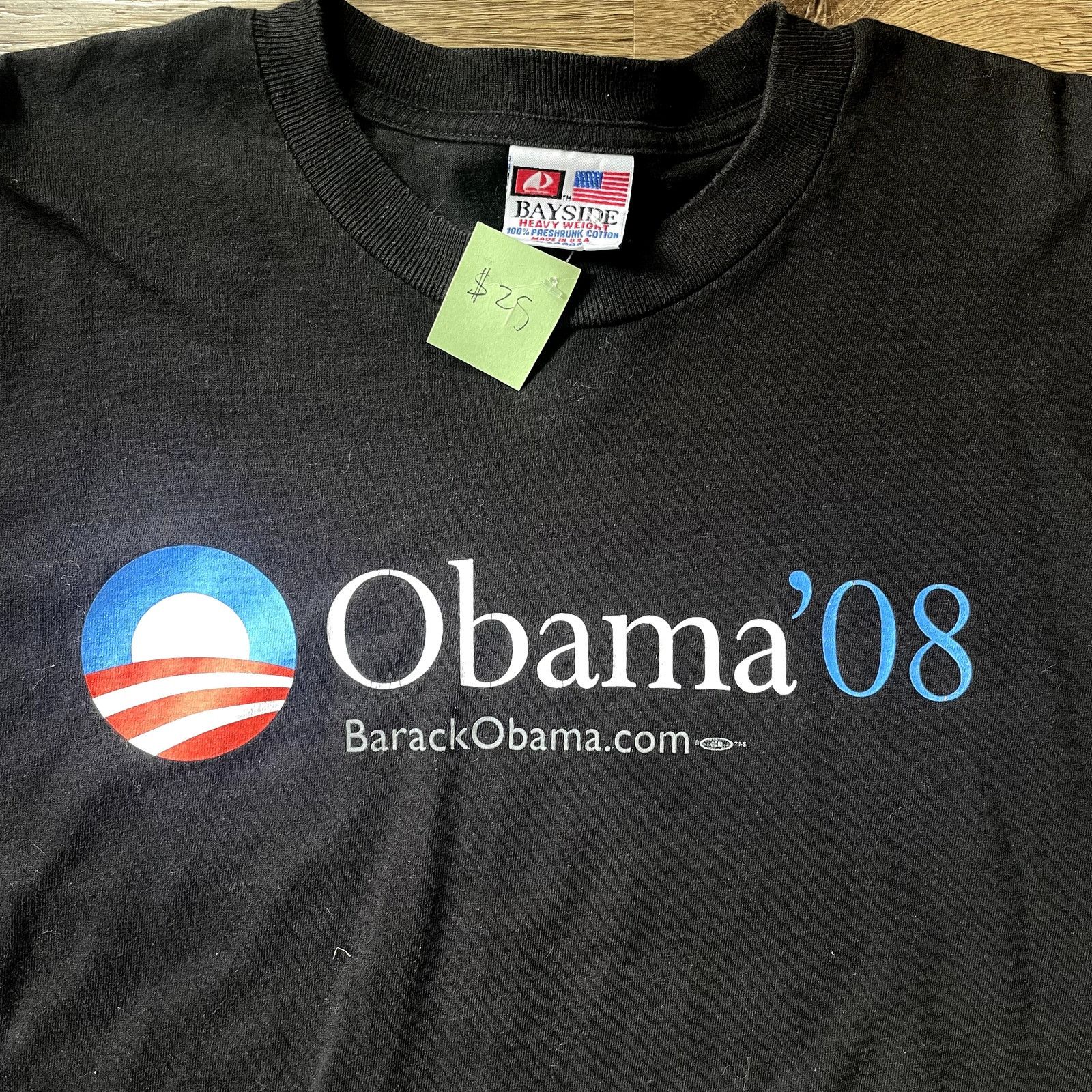 Vintage 2008 Obama XL Long Sleeve Top Size US XL / EU 56 / 4 - 2 Thumbnail