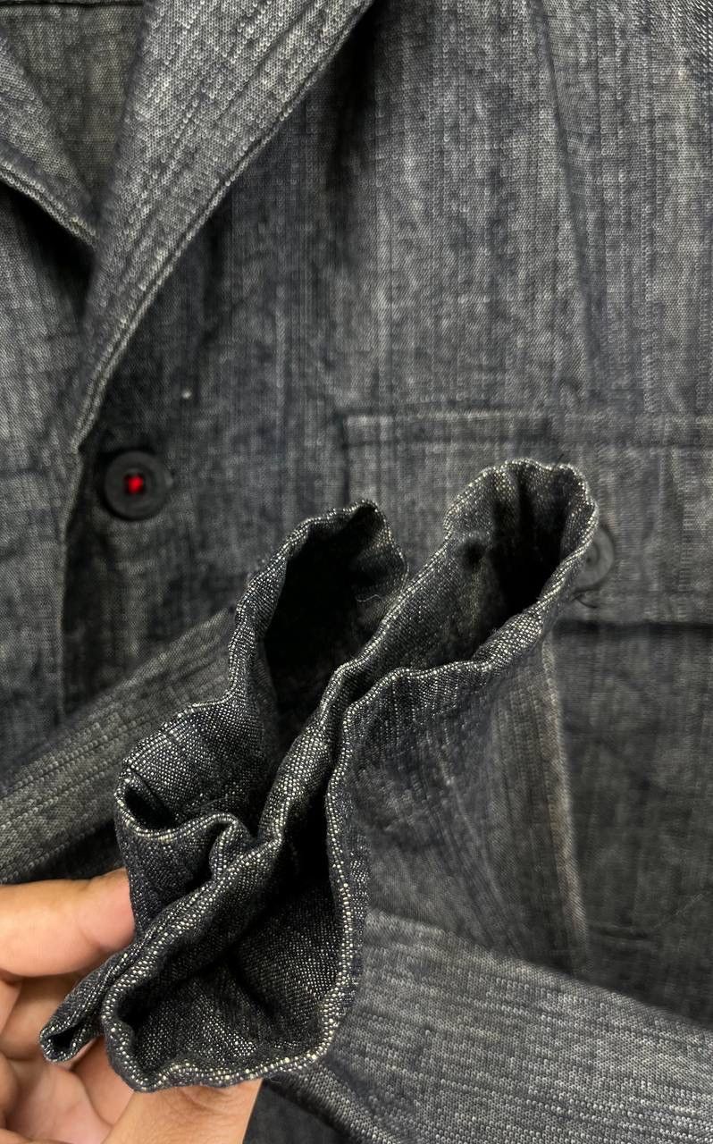 Japanese Brand × Vintage Vintage Tess Japanese Denim Jeans Chore Jacket Size US M / EU 48-50 / 2 - 11 Thumbnail