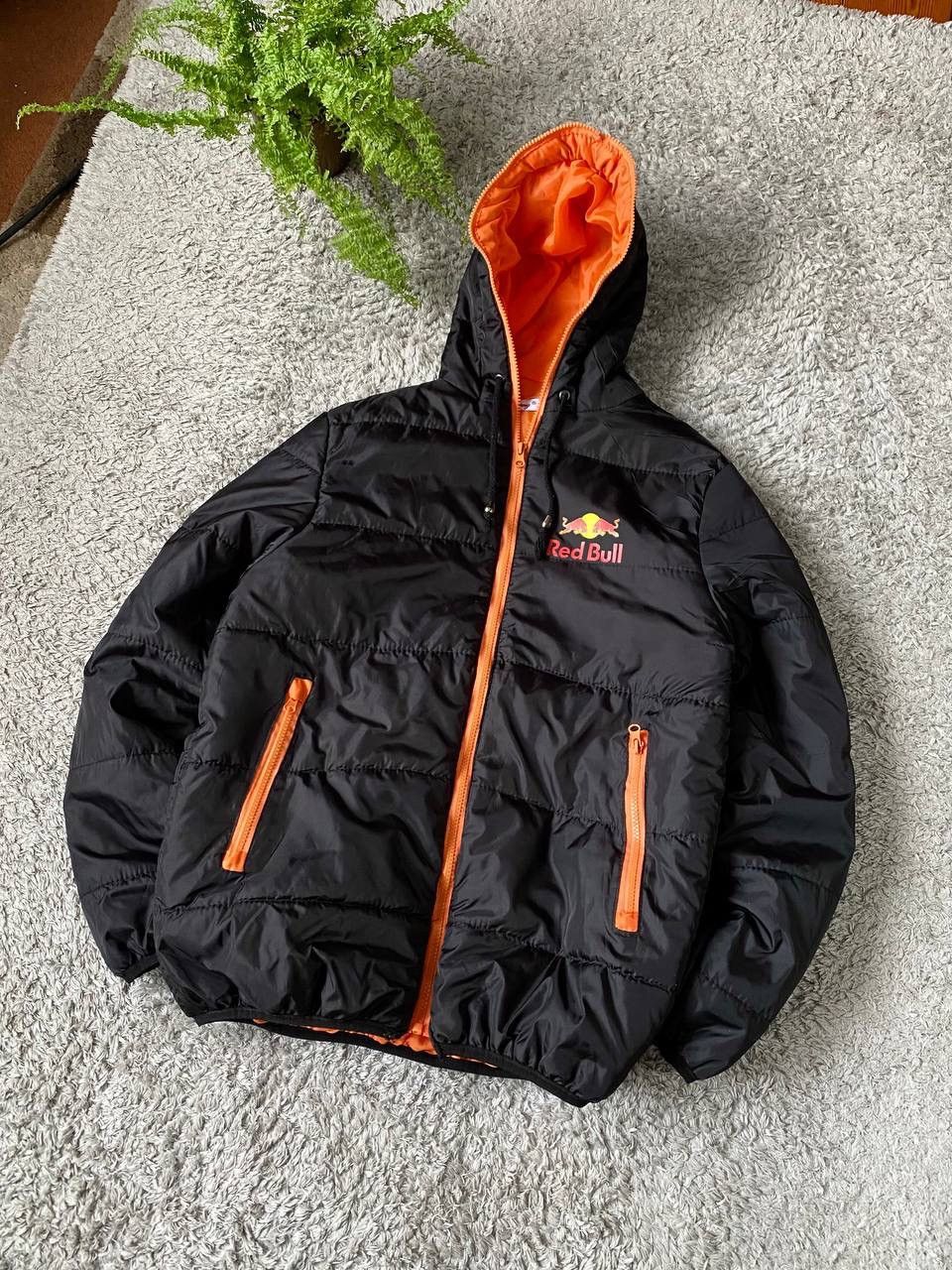 Red Bull × Vintage 00s Redbull Racing Infinity Puffer Light Jacket Streetwear Size US L / EU 52-54 / 3 - 6 Thumbnail