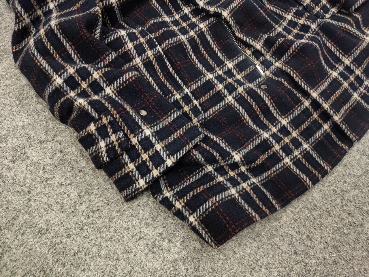 Paolo Pecora Paolo Pecora Design Duffle Checkered coat Wool Jacket Size US S / EU 44-46 / 1 - 7 Thumbnail